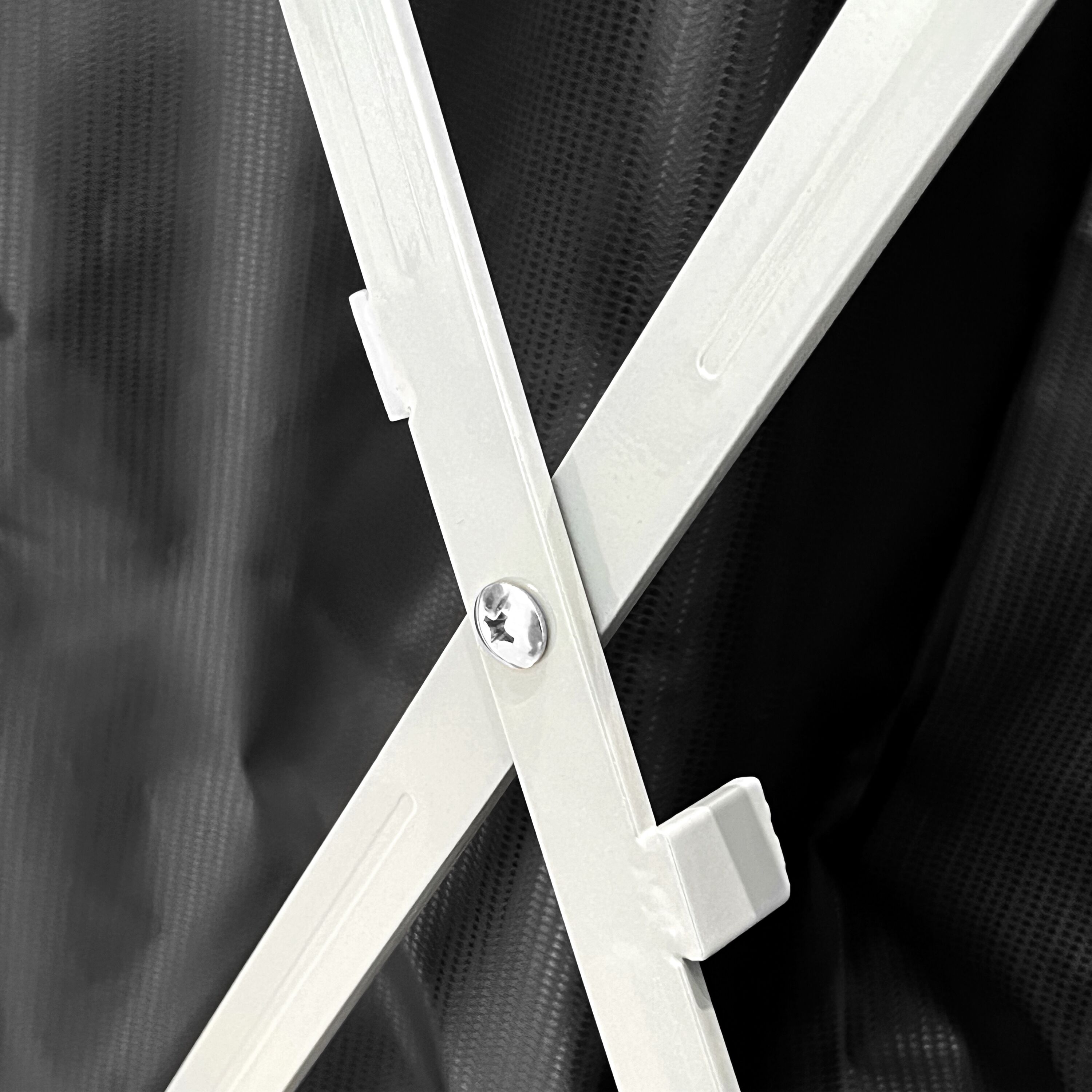 Chariot à linge - pliant - 150L - cadre en aluminium - Noir