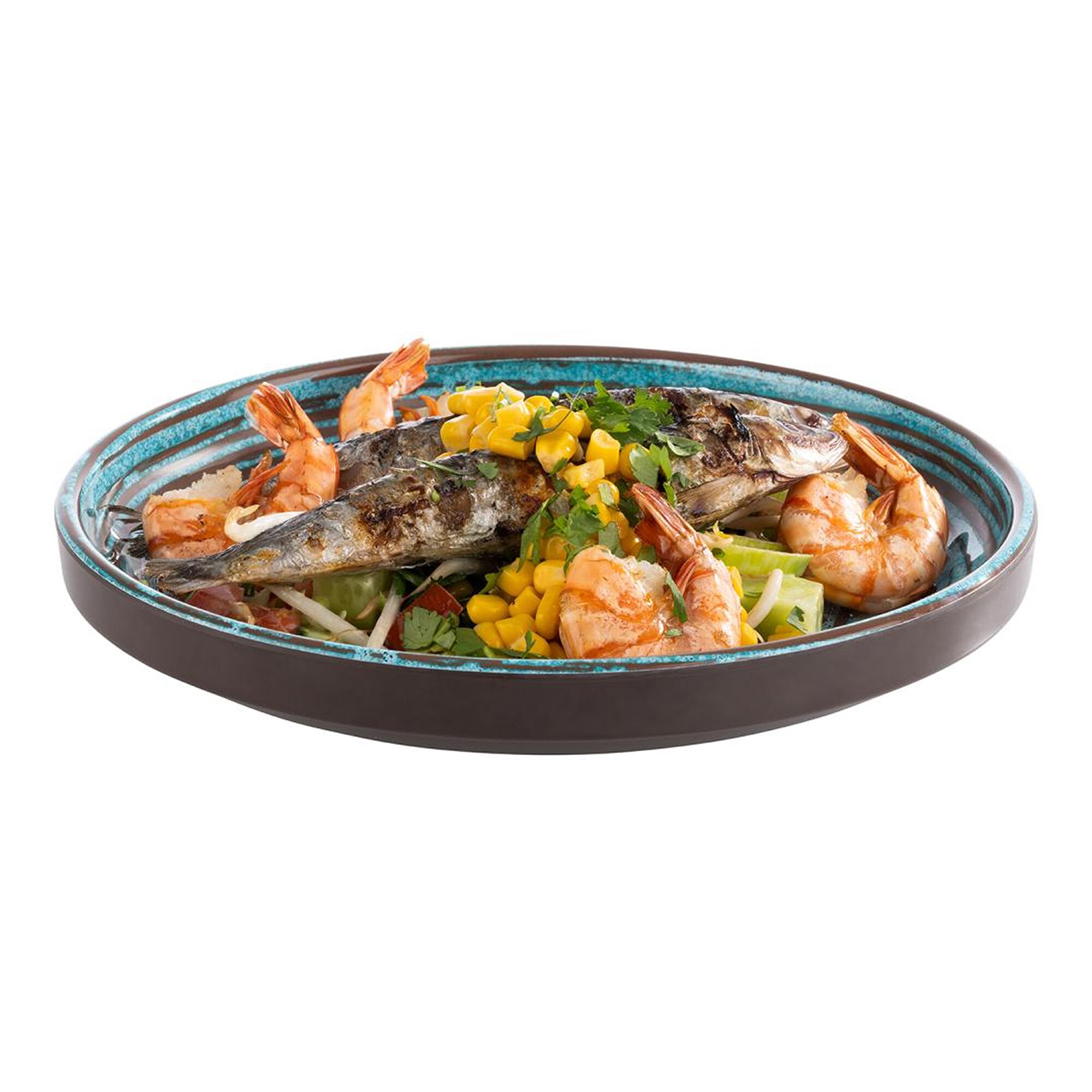 (6 Pièces) Assiette - CANCUN - Mélamine - Ø 230 mm