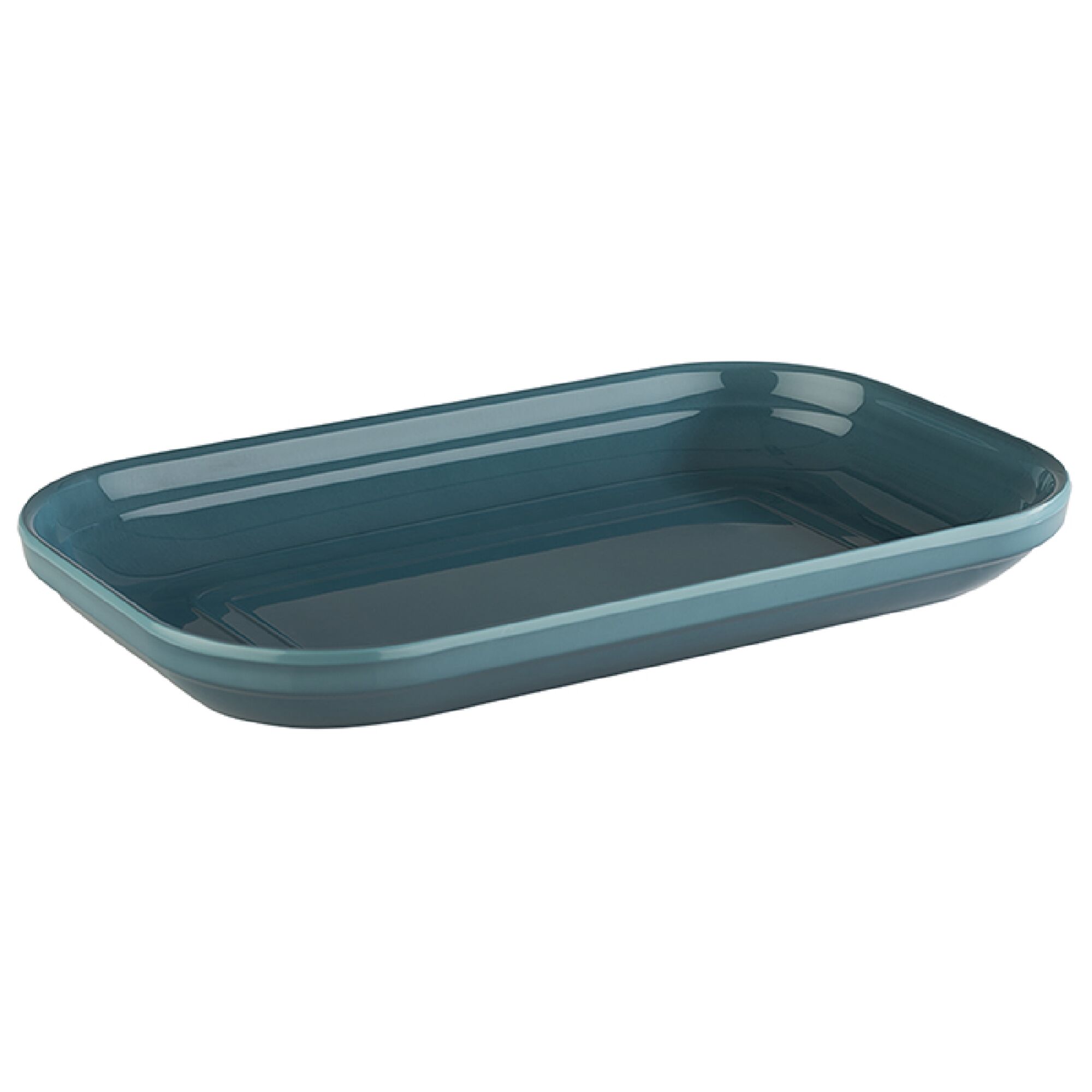 (6 pièces) Plateau GN 1/4 – EMMA – Mélamine – Hauteur : 30 mm – Bleu