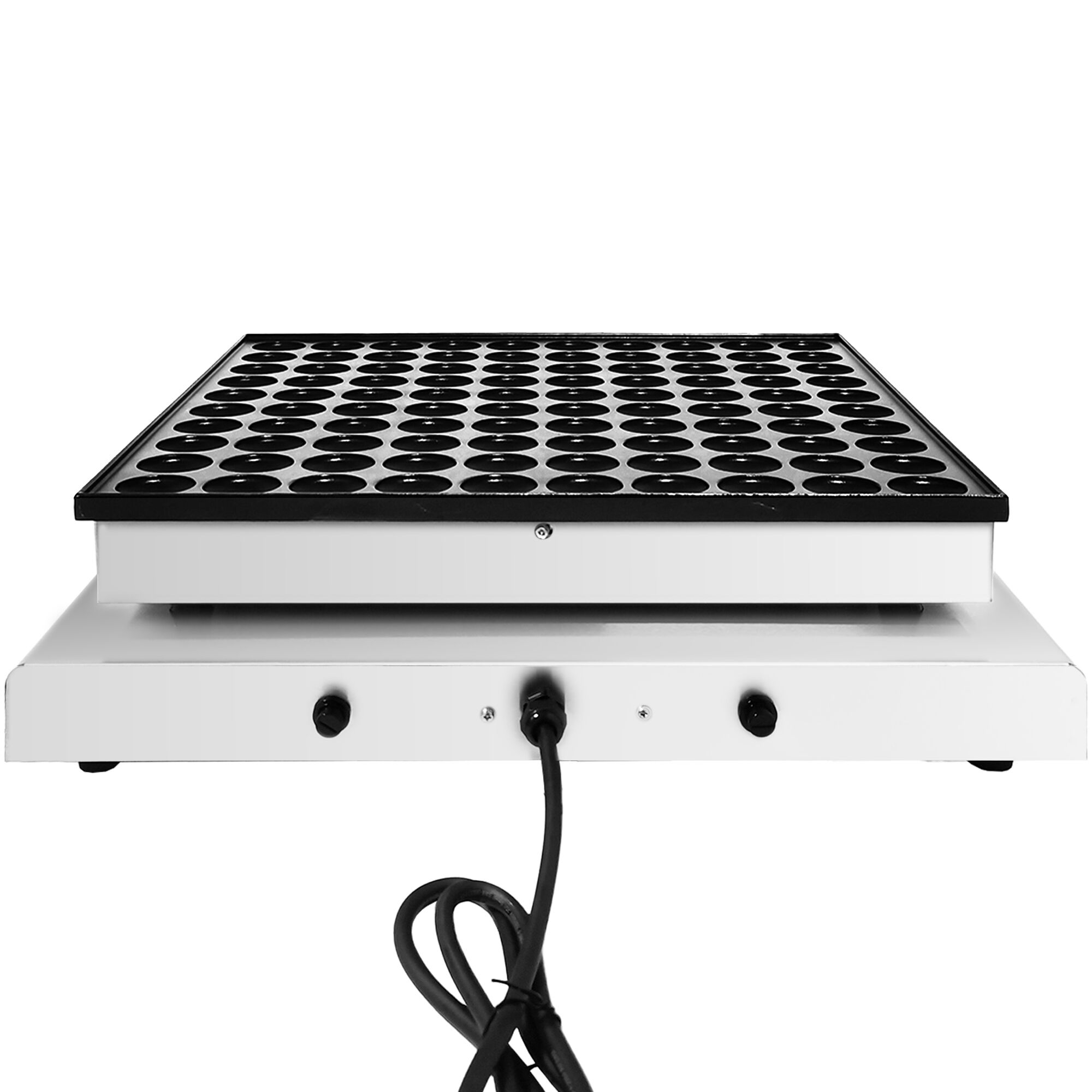 Gaufrier – simple – manuel – 3 kW – Forme : poffertjes – pour 100 pièces