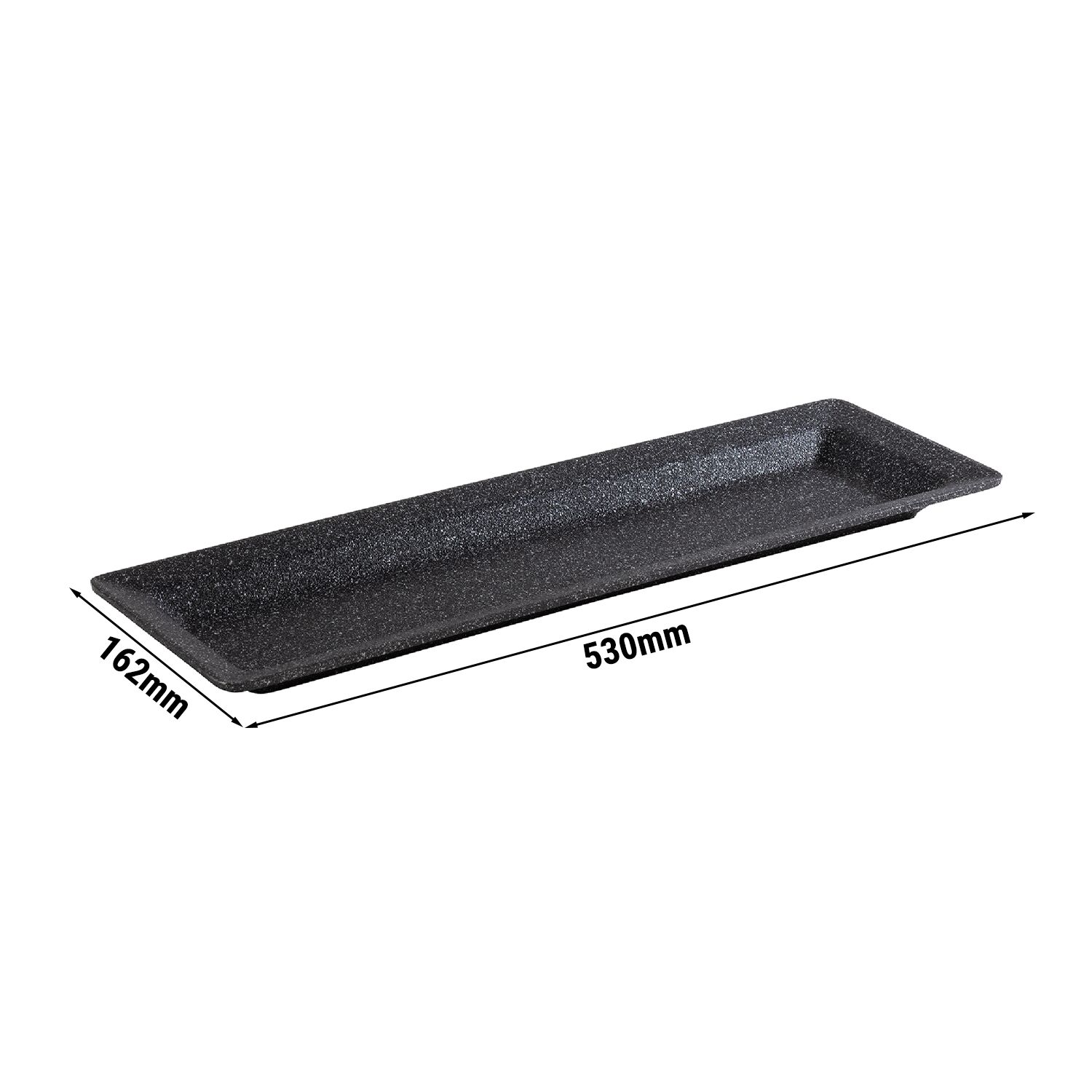 (6 pièces) Plateau GN 2/4 – FROSTFIRE – aluminium – Hauteur : 30 mm – Gris