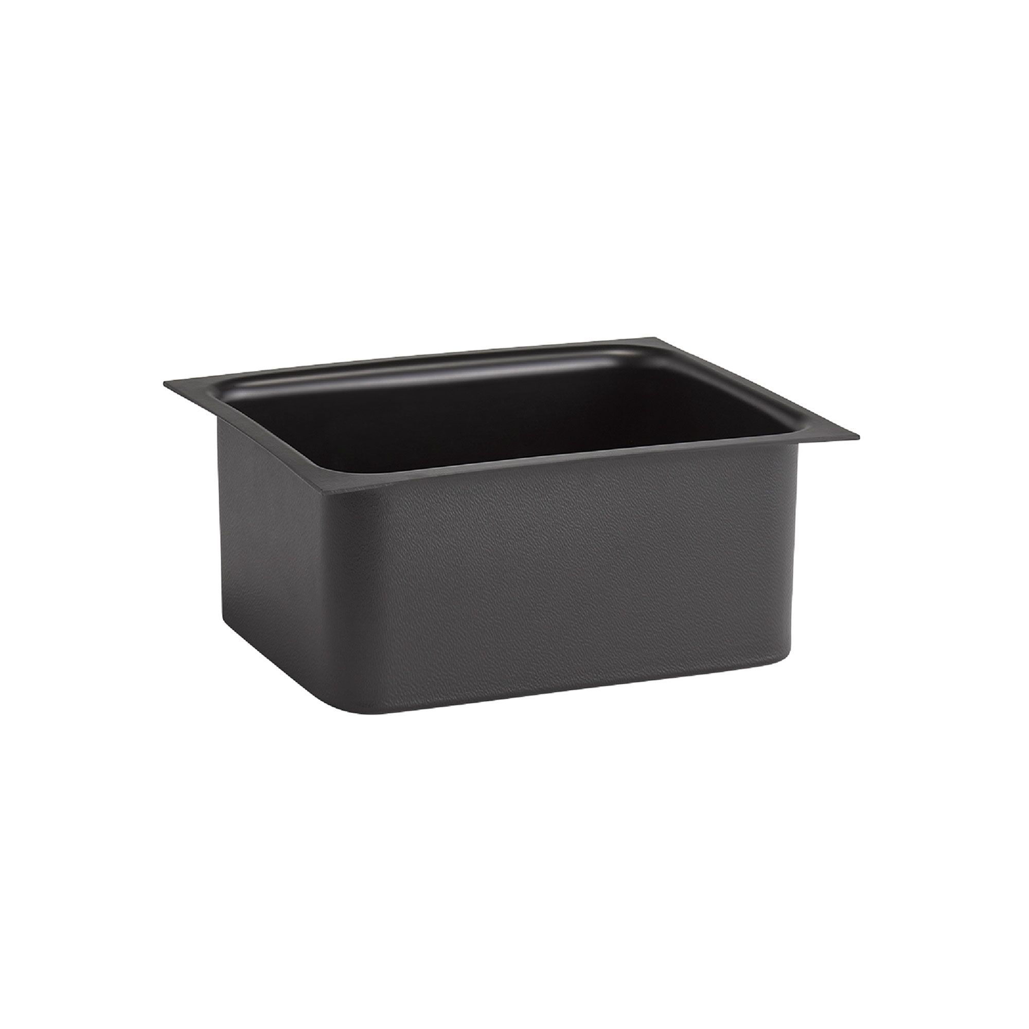 Bac GN (GN 1/2) - VALO - Polystyrène - 310x250x140mm - pour 14005 - Noir | Bac Gastronorme polystyrène GN 1/2 310x250x140mm Noir
