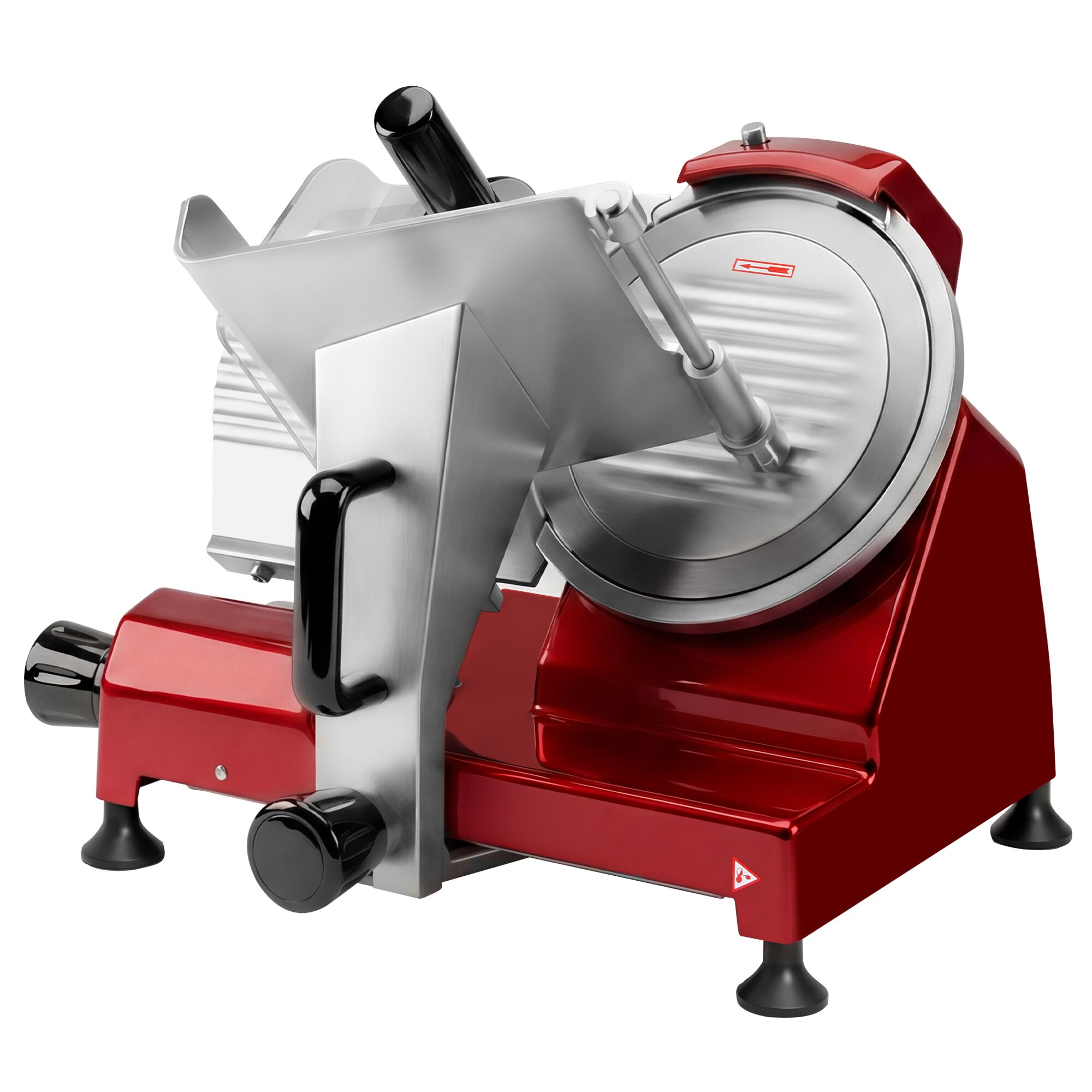 Krajalnica - 150W - Noże: Ø 250mm - Kolor Czerwony