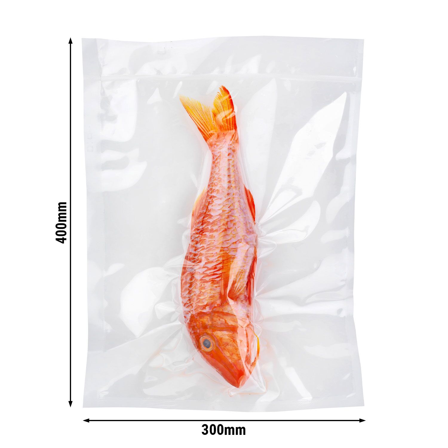 (500 pcs) Sacs sous vide pour cuisson - Lisse - 300x400mm