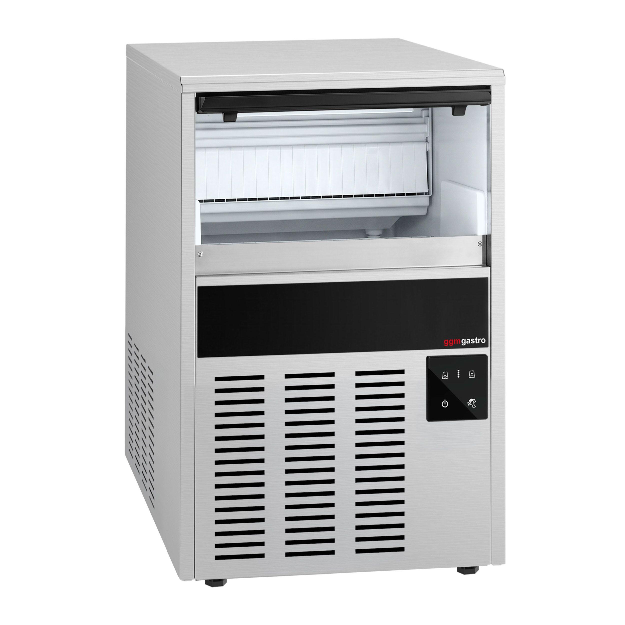 Commercial Ice Machine - Bullet - 22kg/24h - with Storage Bin