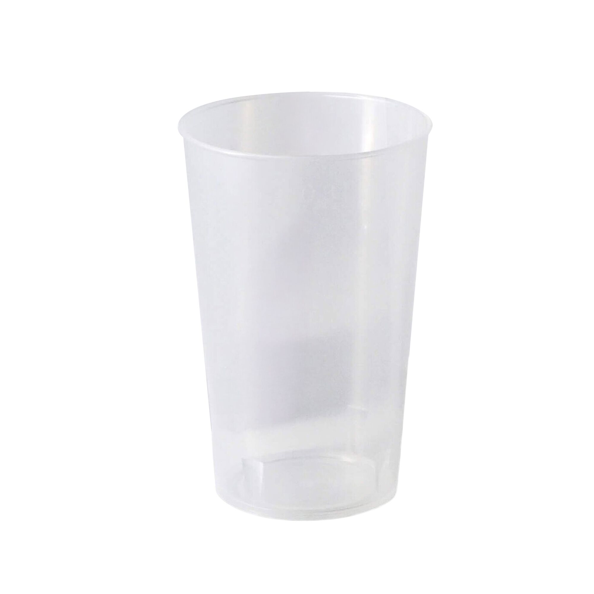 (288 pcs) Gobelet réutilisable givré - 300ml - Transparent
