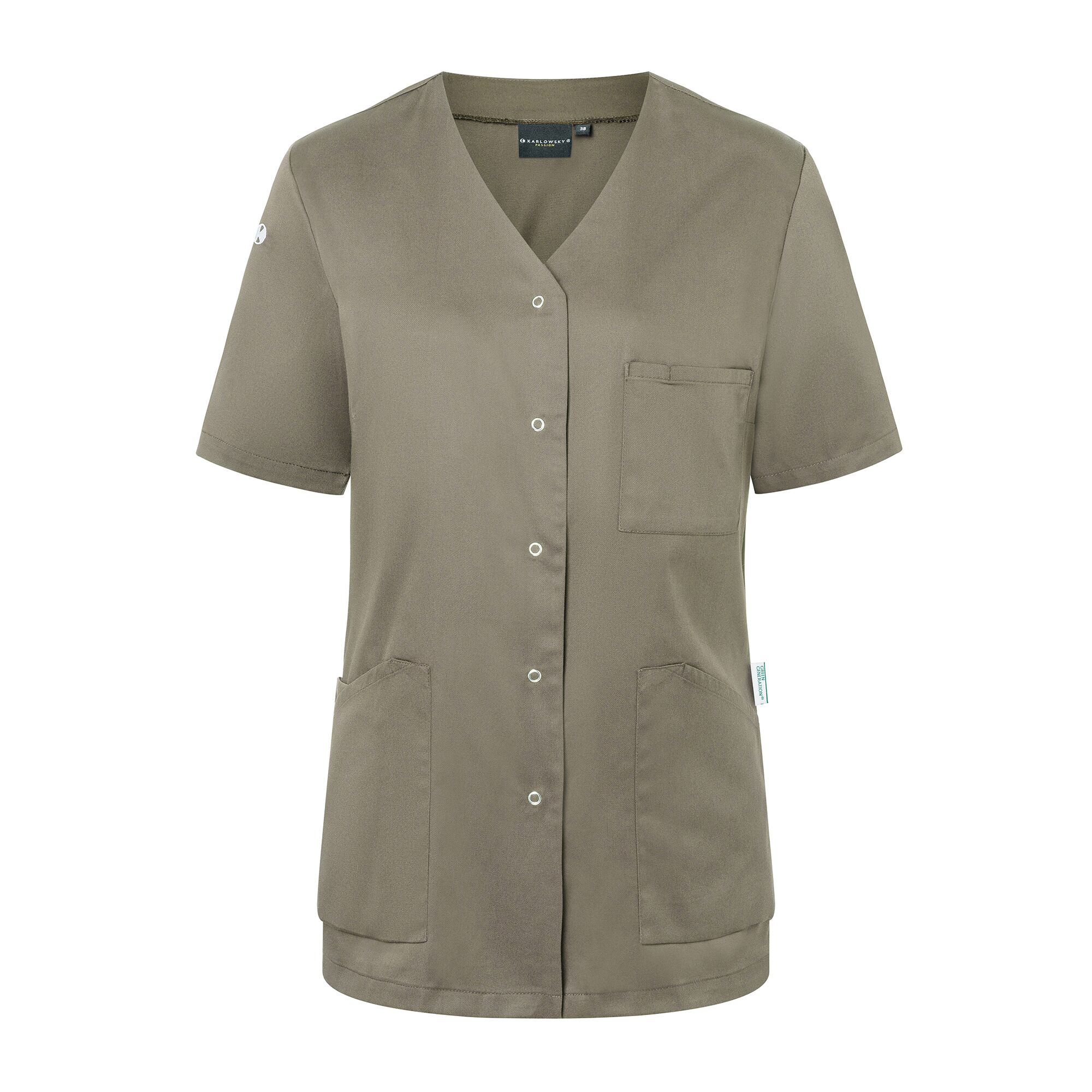 KARLOWSKY | Casaque femme manches courtes Essential - Sauge - Taille : 36