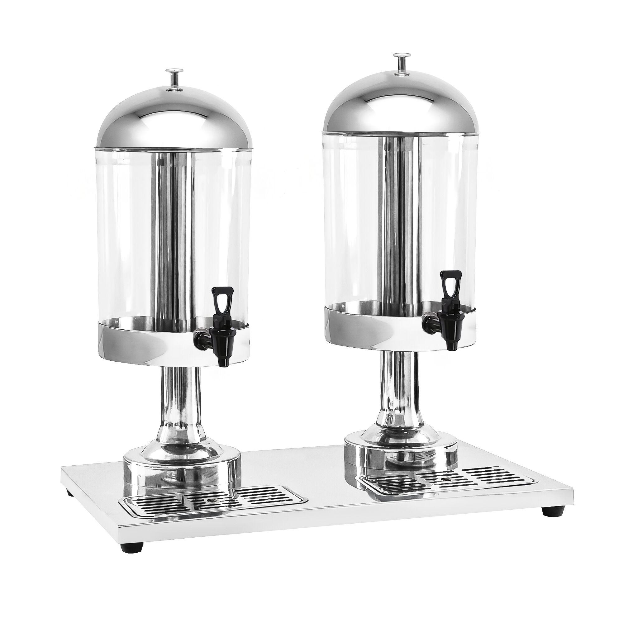 Distributeur de jus - 2 x 8 litres - inox