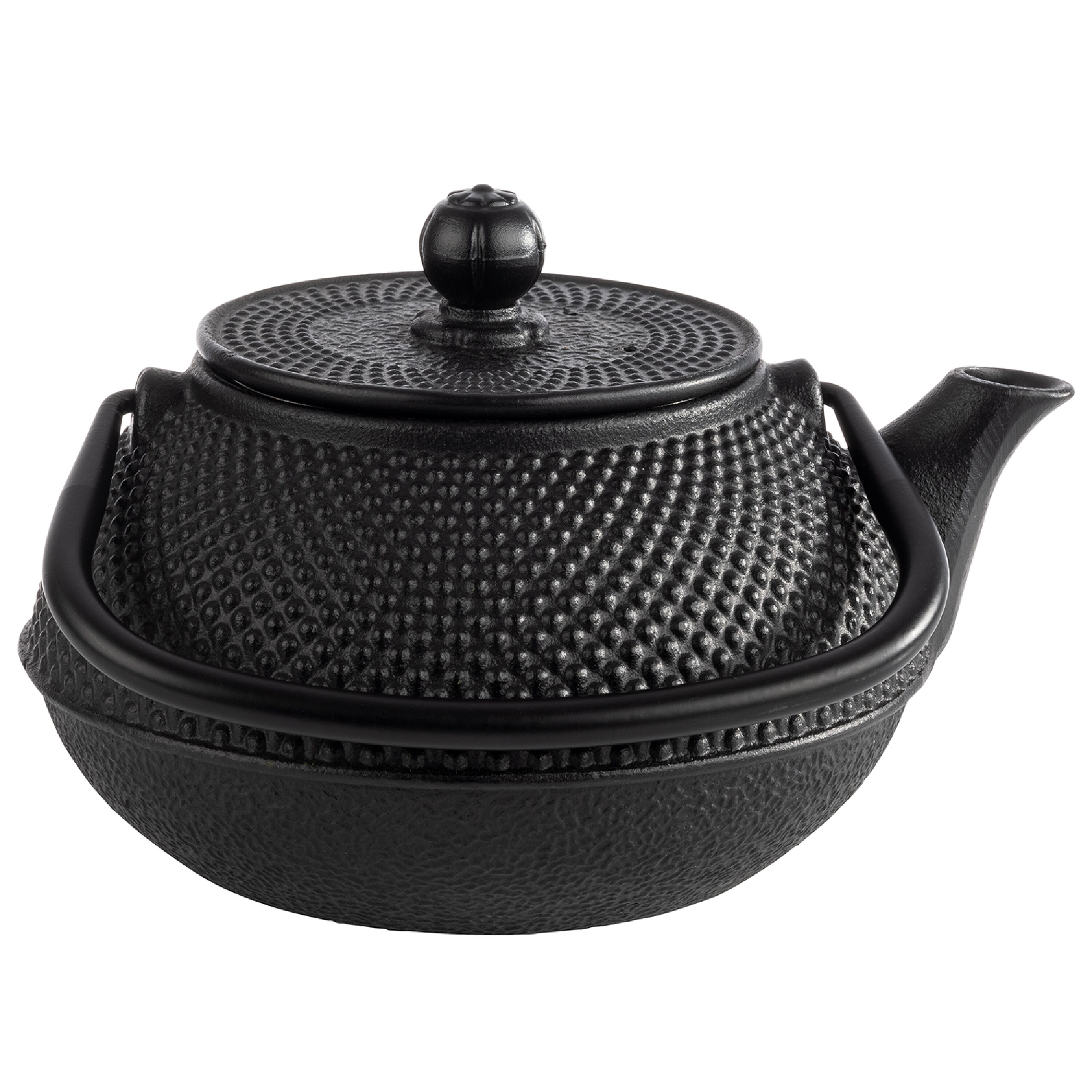 Théière ASIA - 0,8L - Fonte - avec infuseur - Noir