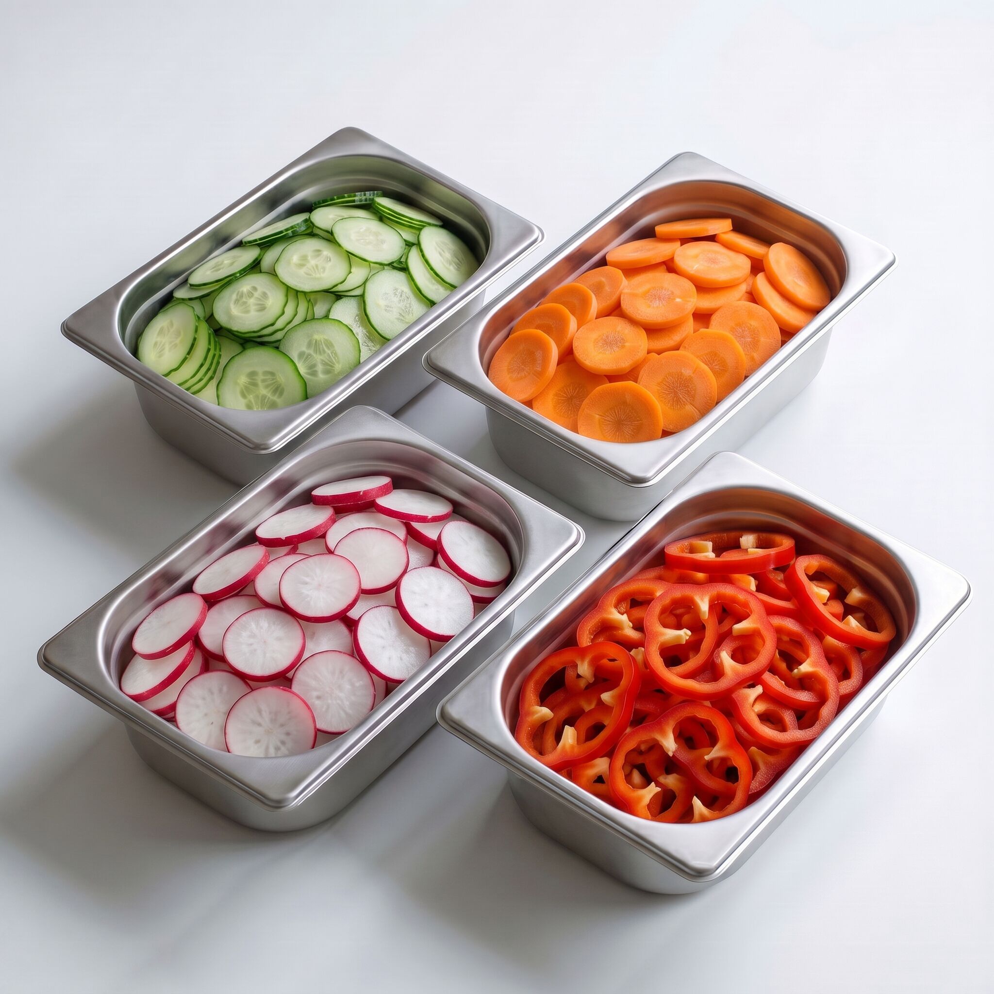 Disque de coupe pour coupe-légumes GEH, GEH5 & GEH5R – 4 mm – avec 2 lames