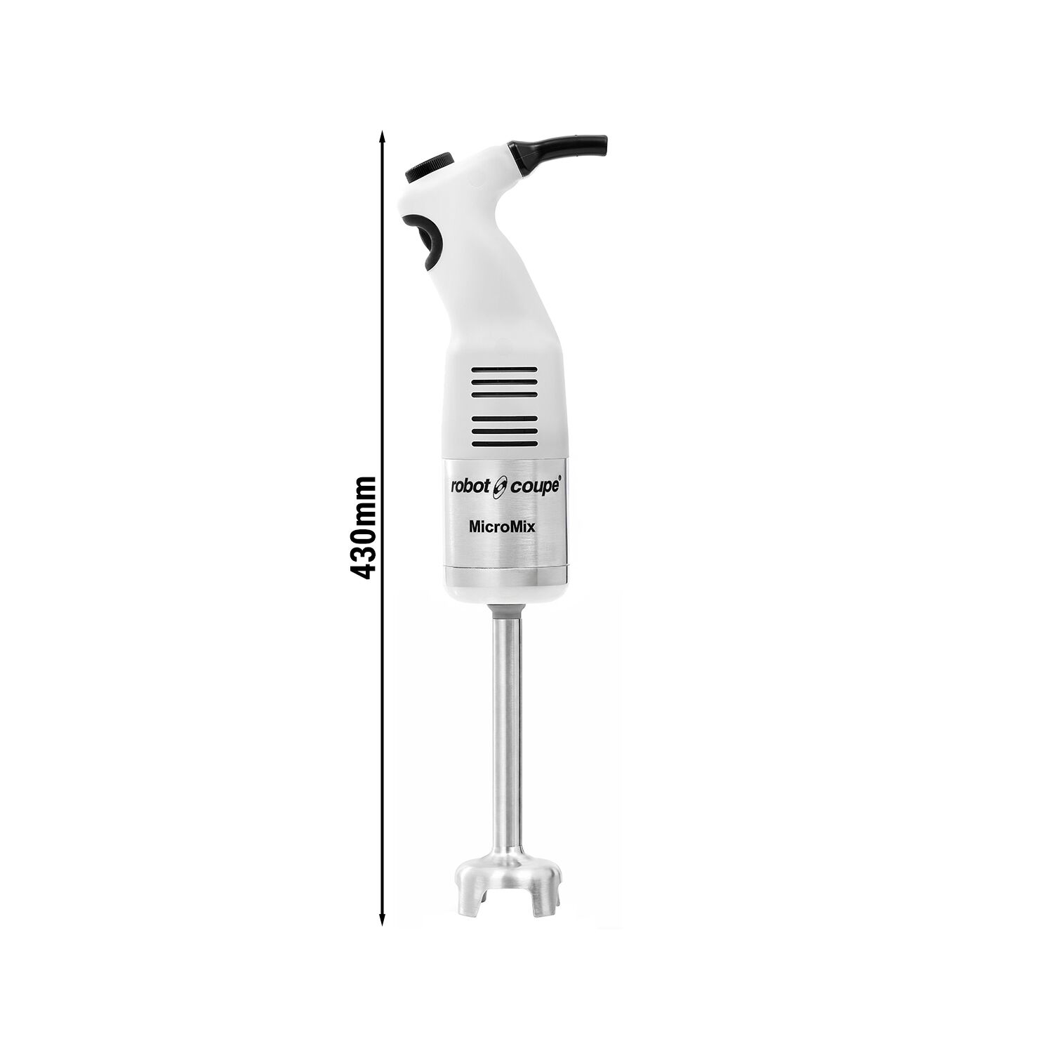 ROBOT COUPE | MicroMix - Stabmixer inkl. Mixstab 165mm - 220 Watt - 1500 bis 14.000 U/min - 9 Geschwindigkeiten