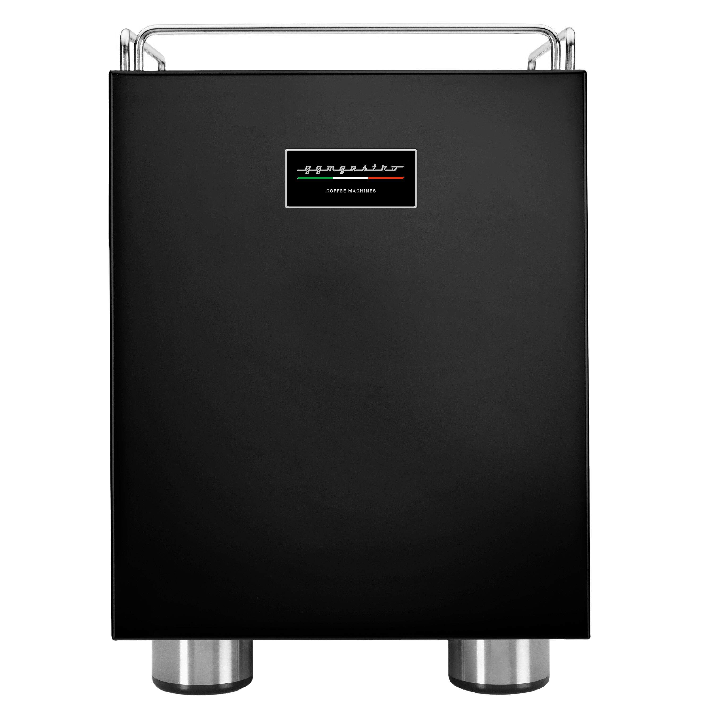 Machine expresso professionnelle « Mini » – 1 groupe – 1,2 kW – avec mousseur à lait & eau chaude – Noir