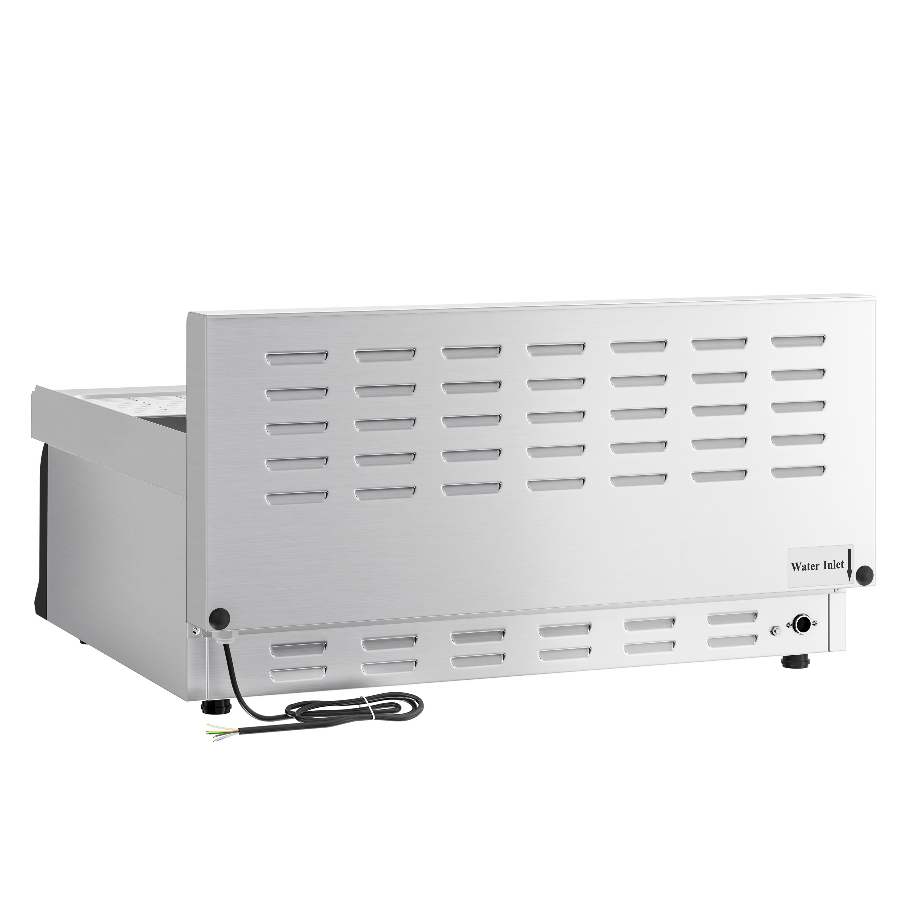 Cuiseur à pâtes électrique avec robinet – 2 × 26 L – 12 kW