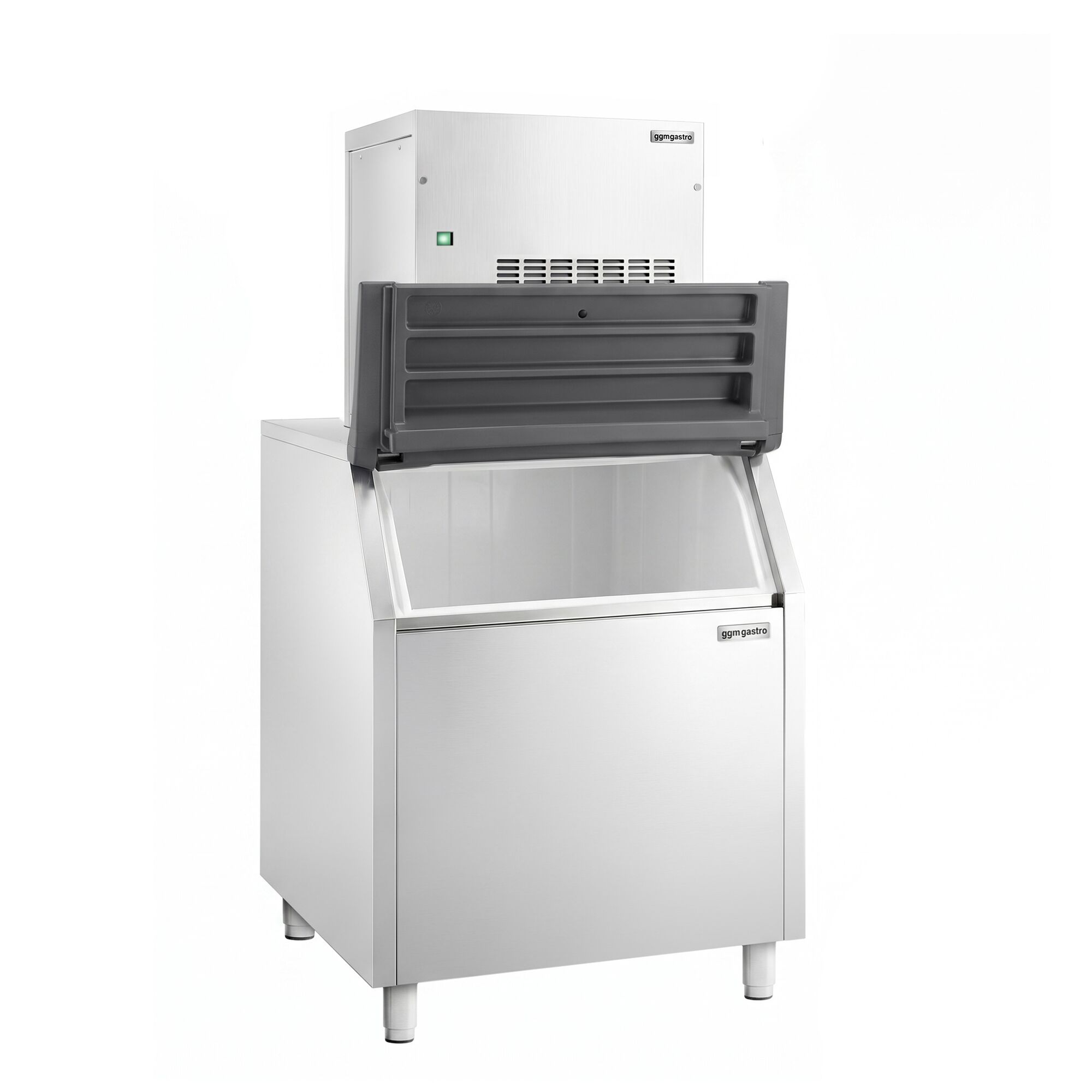 Premium PLUS Modular Flake Ice Maker - 155 kg/24, including a 200 kg ice storage bin
