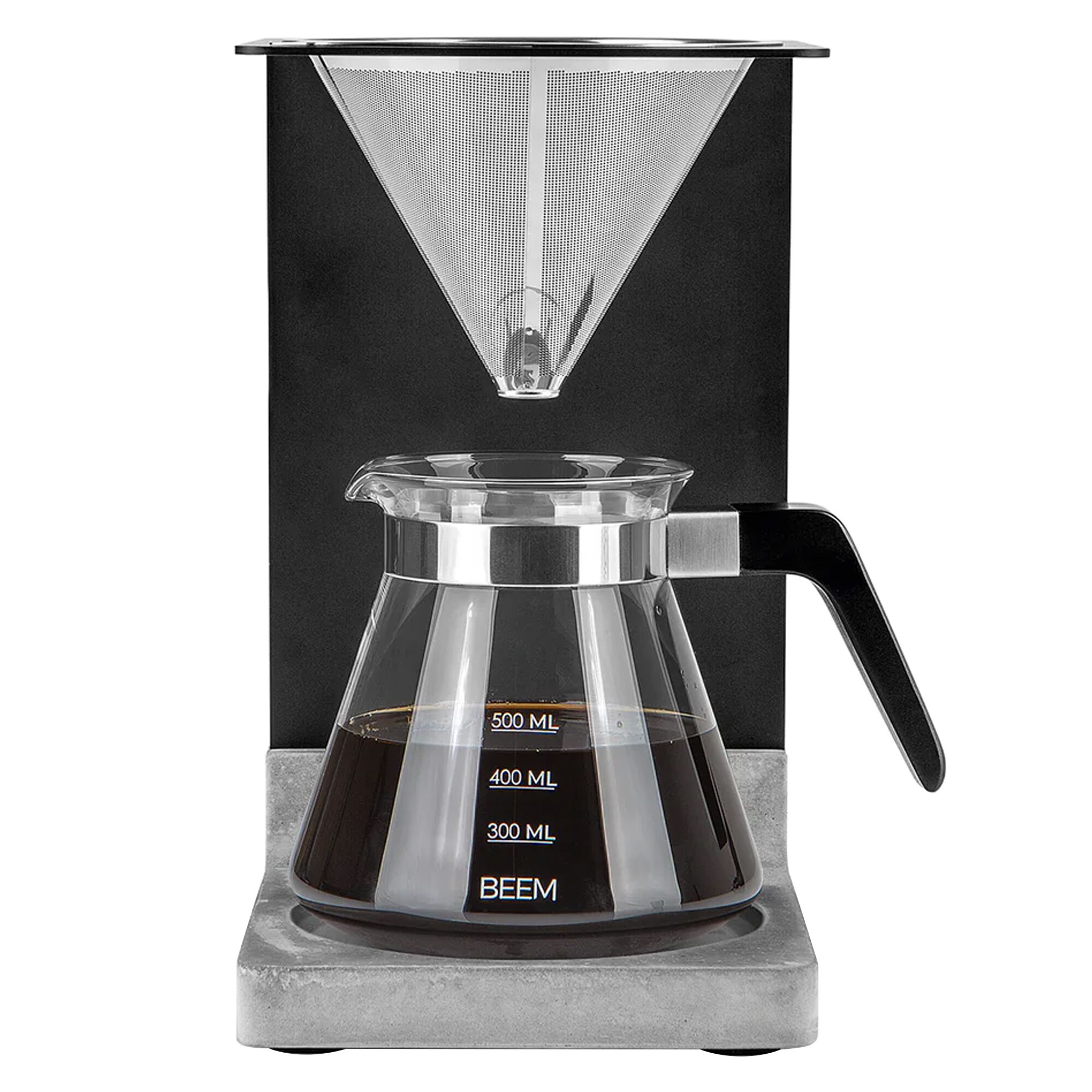 BEEM | POUR OVEN - Kaffeebereiter Set - Beton - 0,5 Liter