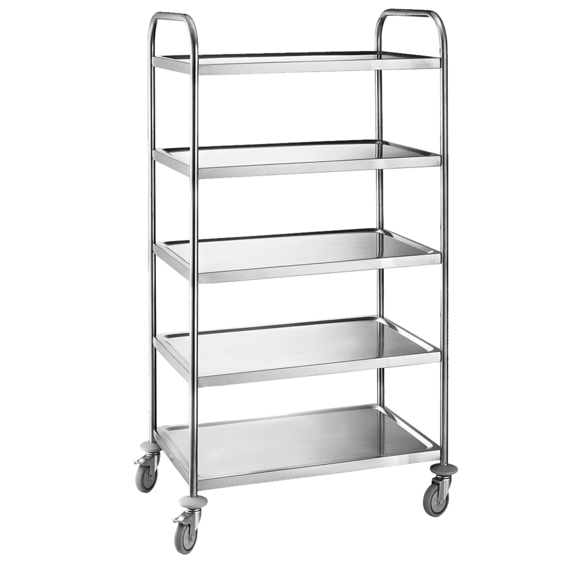 Chariot de service – 845 × 525 mm – avec 5 surfaces de rangement