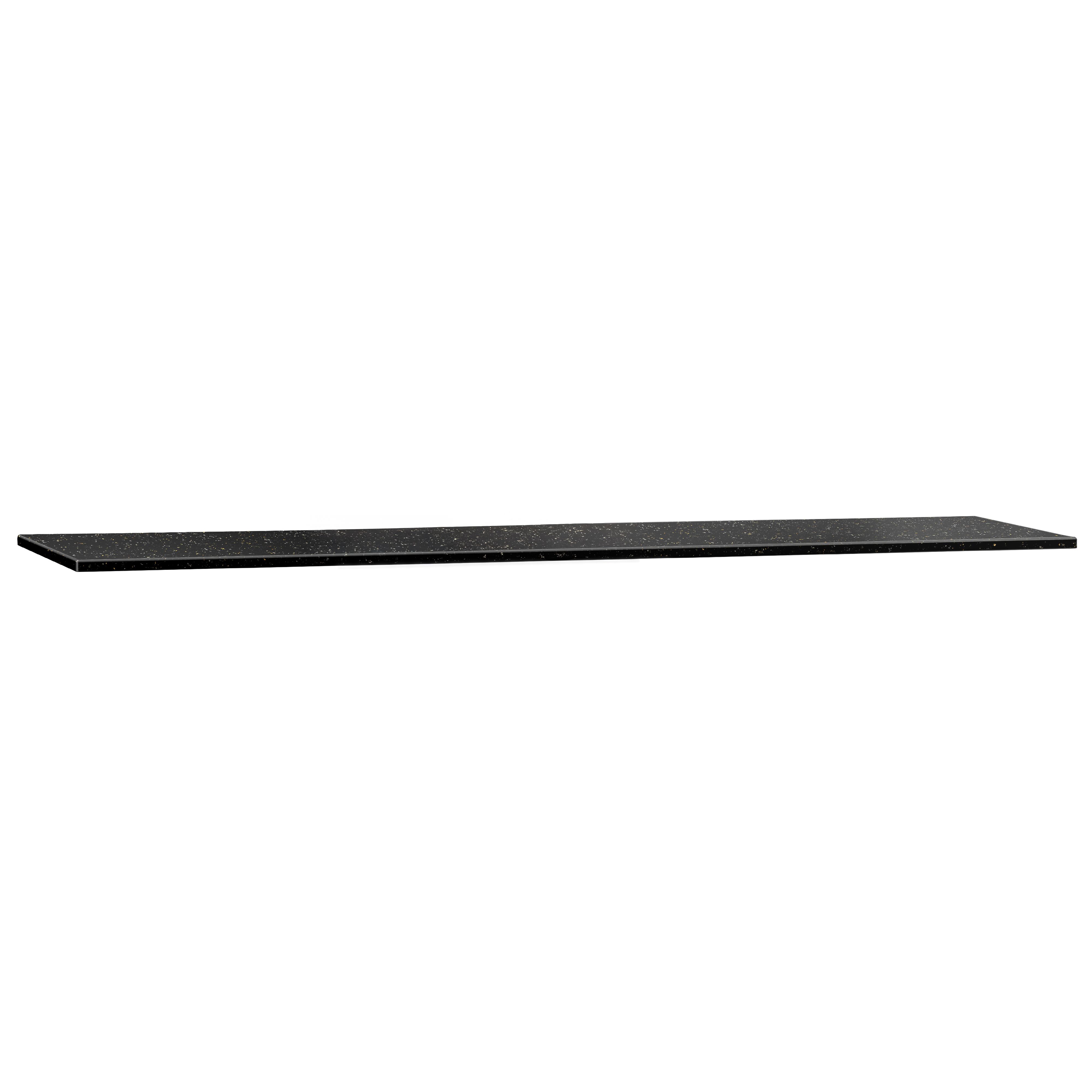 Table de travail inox PREMIUM - 2000 x 600 mm - avec tablette inférieure - incl. Plan de travail en Granit