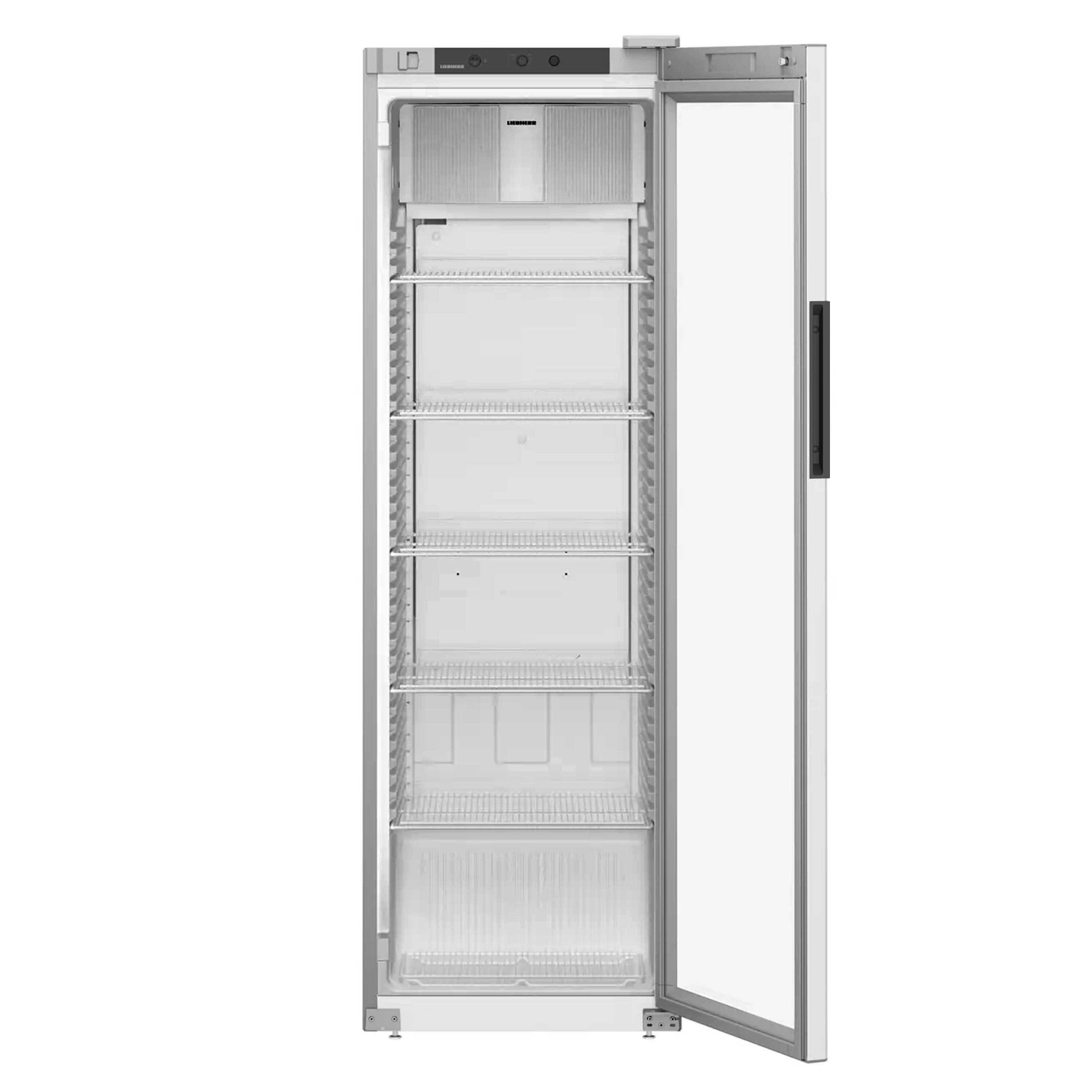 LIEBHERR | Kühlschrank PERFORMANCE - 400 Liter - Innen Kunststoff - mit 1 Glastür - Grau