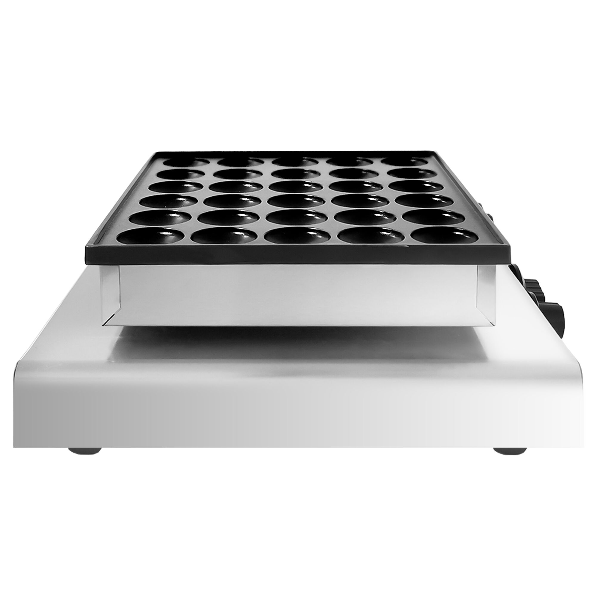 Gaufrier – simple – manuel – 850 watts – Forme : poffertjes – pour 25 pièces