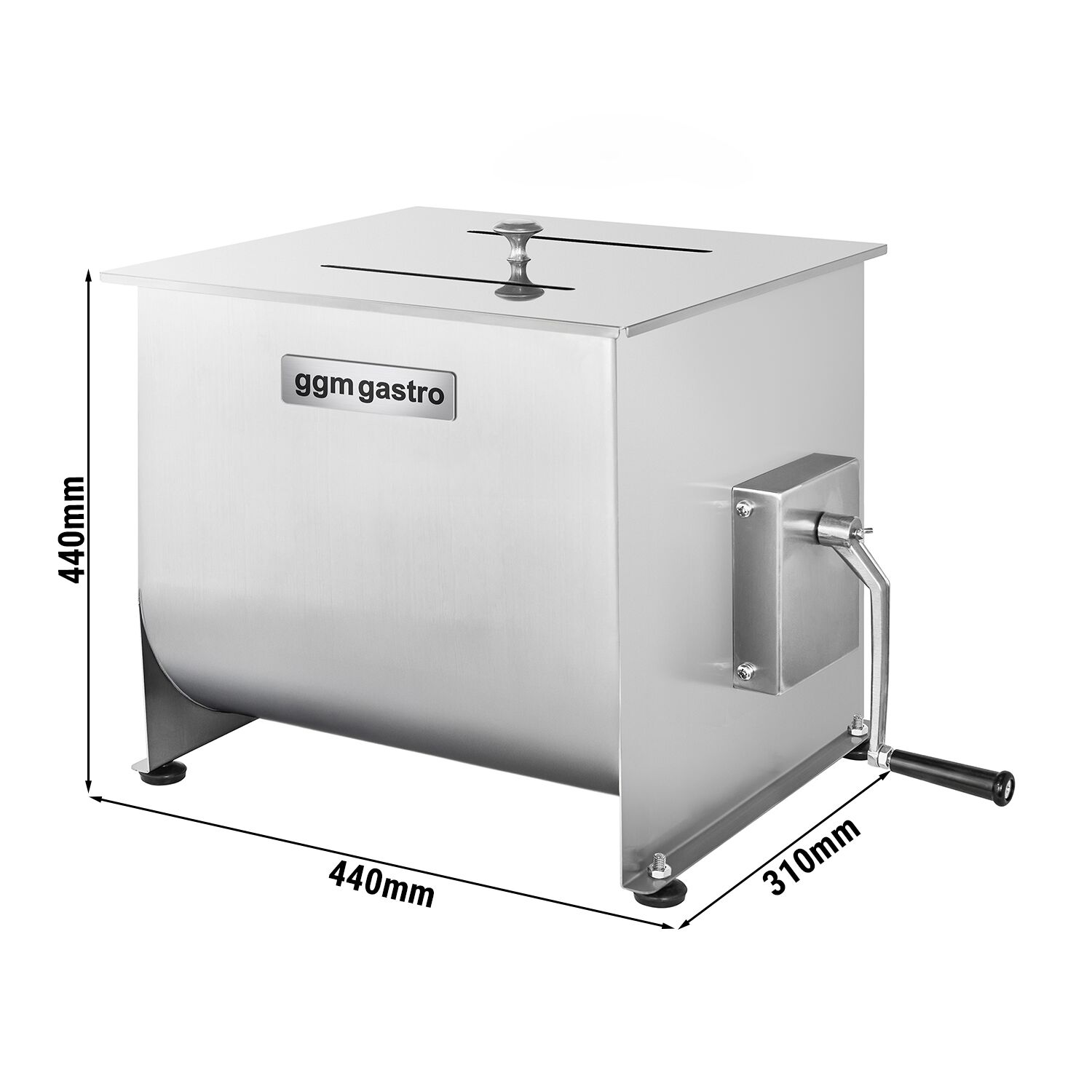 Manual Commercial Meat Mixer - 30L - 25kg