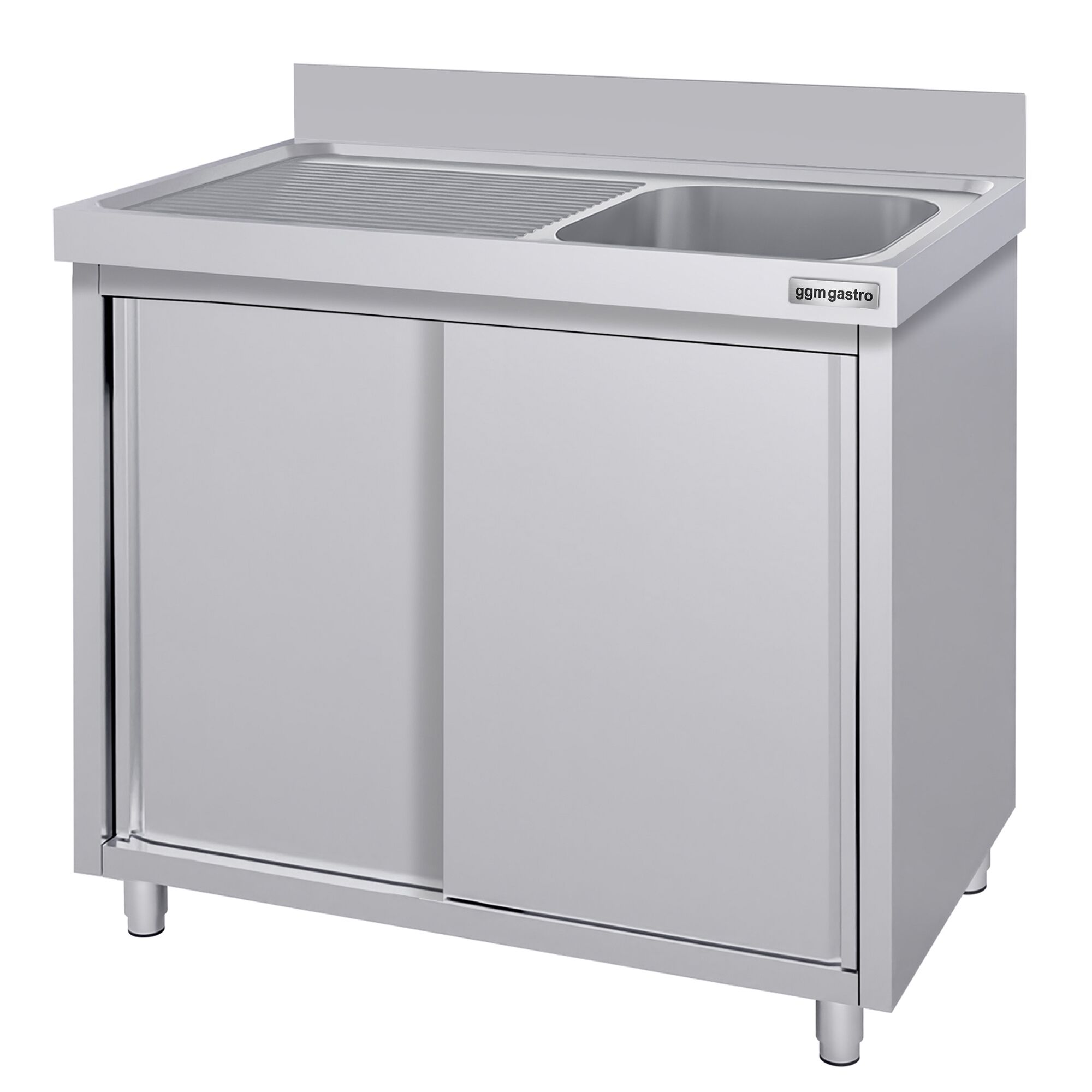 Meuble évier ECO - 1000 x 600 mm - avec 1 bac à droite