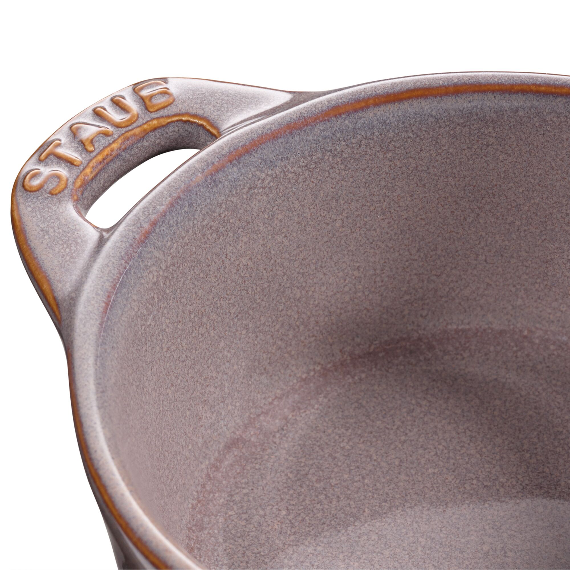 STAUB| Ceramic Mini Cocotte, Round – Antique Grey - Ø 100 mm - Enamelled