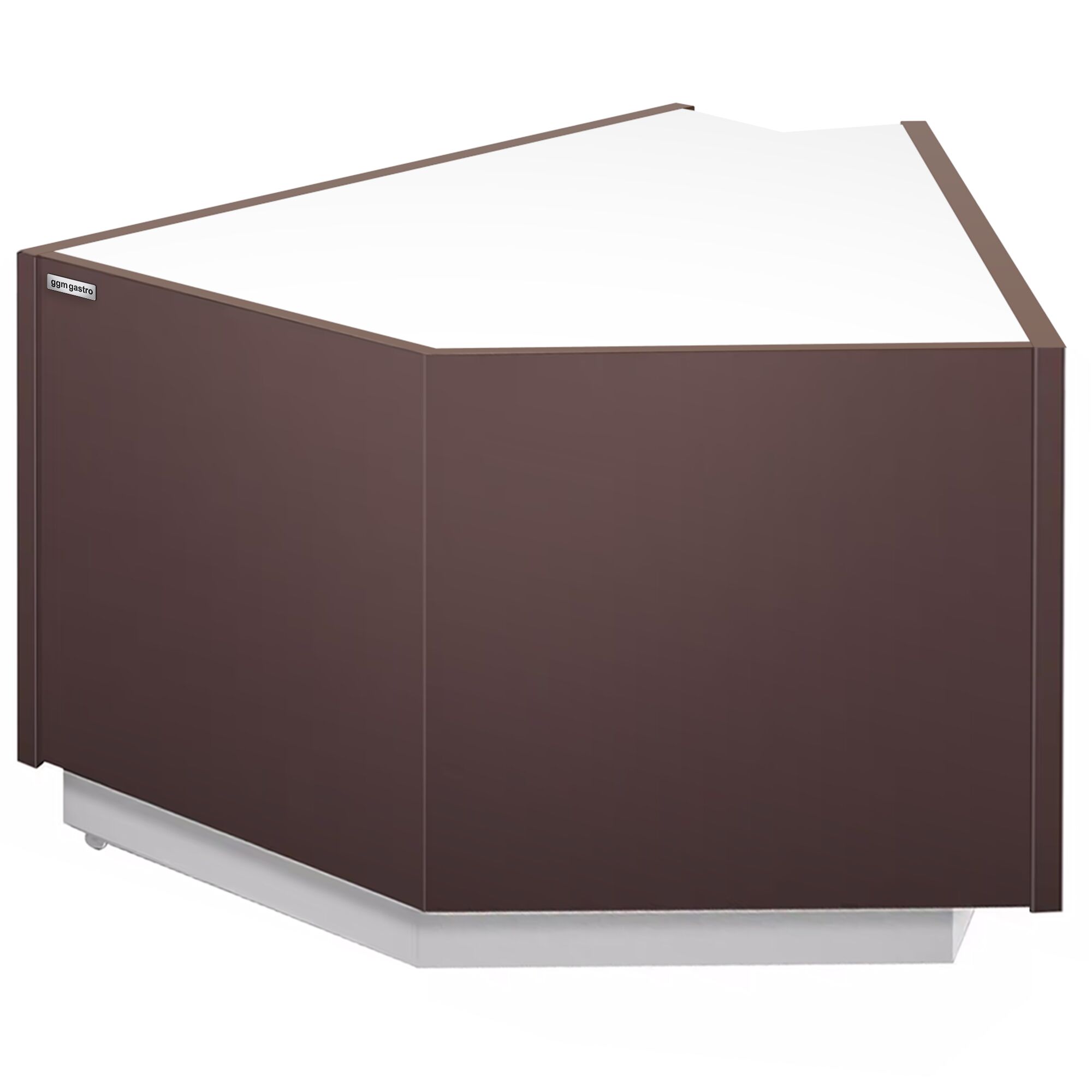 Corner Till Counter RIGA - 1180mm - 45° external corner