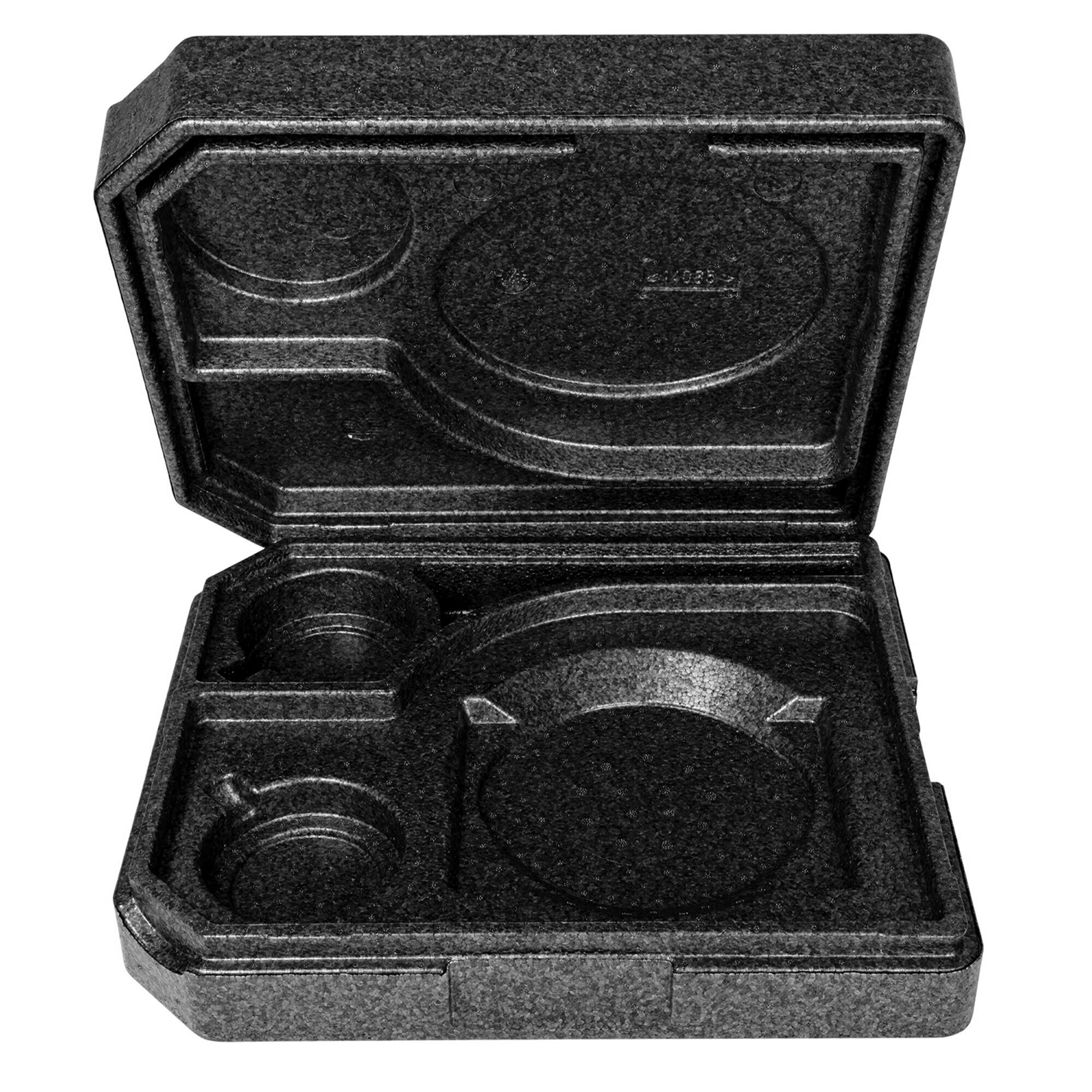 (10 pièces) THERMO FUTURE BOX | Boîte isotherme DINNER +2 - Noir