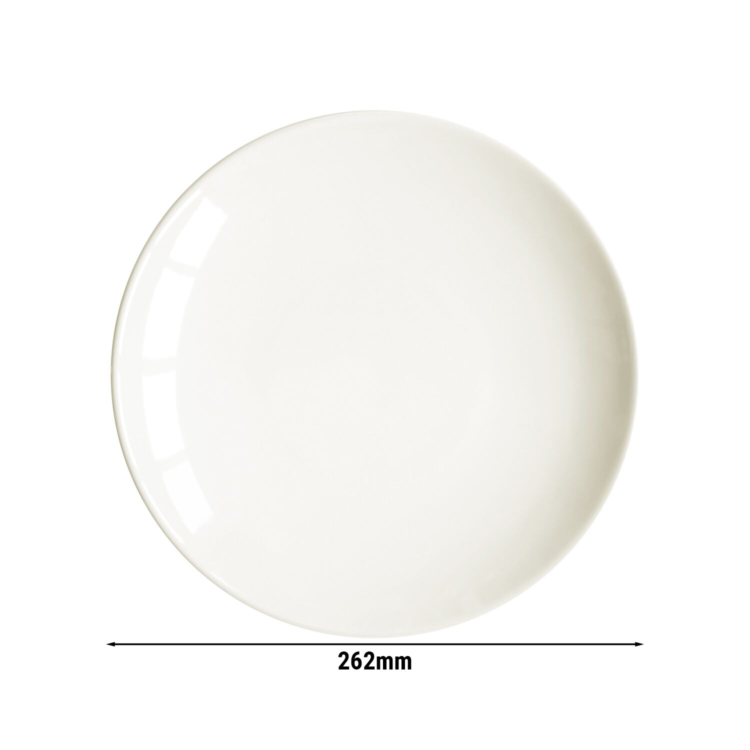 (6 pièces) SELTMANN WEIDEN | Assiette coupe – plate – Ø 260 mm