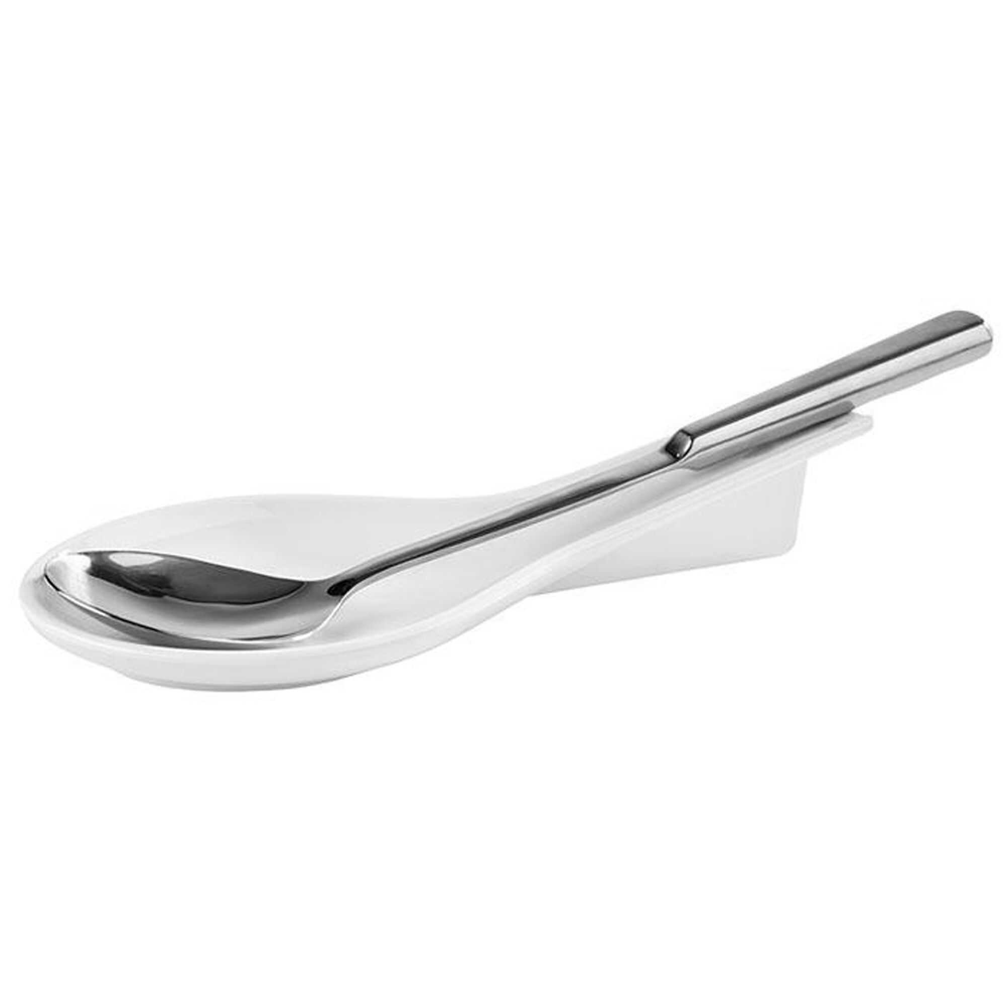 (6 pcs) Repos-cuillère SPOON - Mélamine - 260mm - Blanc - 6 pièces