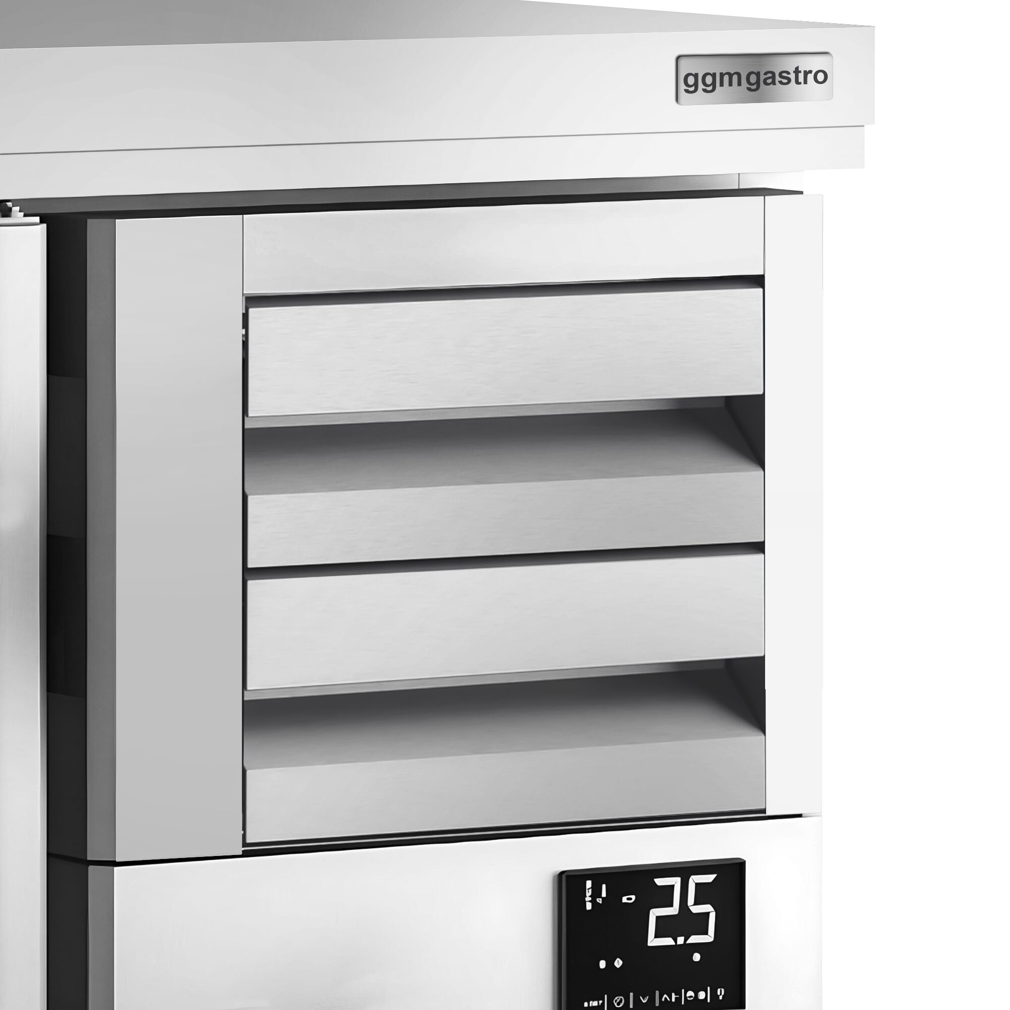 Commercial Back Bar Bottle Cooler PREMIUM PLUS - 1468x600x1150mm - with 2 Solid Doors & 2 Drawers, upstand, locks & auto defrost - 340L