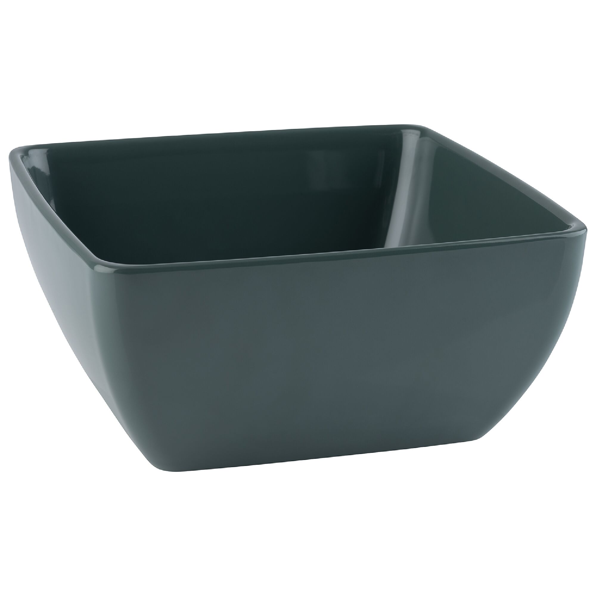 (6 pcs) Coupe - PURE - Mélamine - 1,5L - carré - lot de 6 - 190x190mm - Profondeur : 90mm - Vert