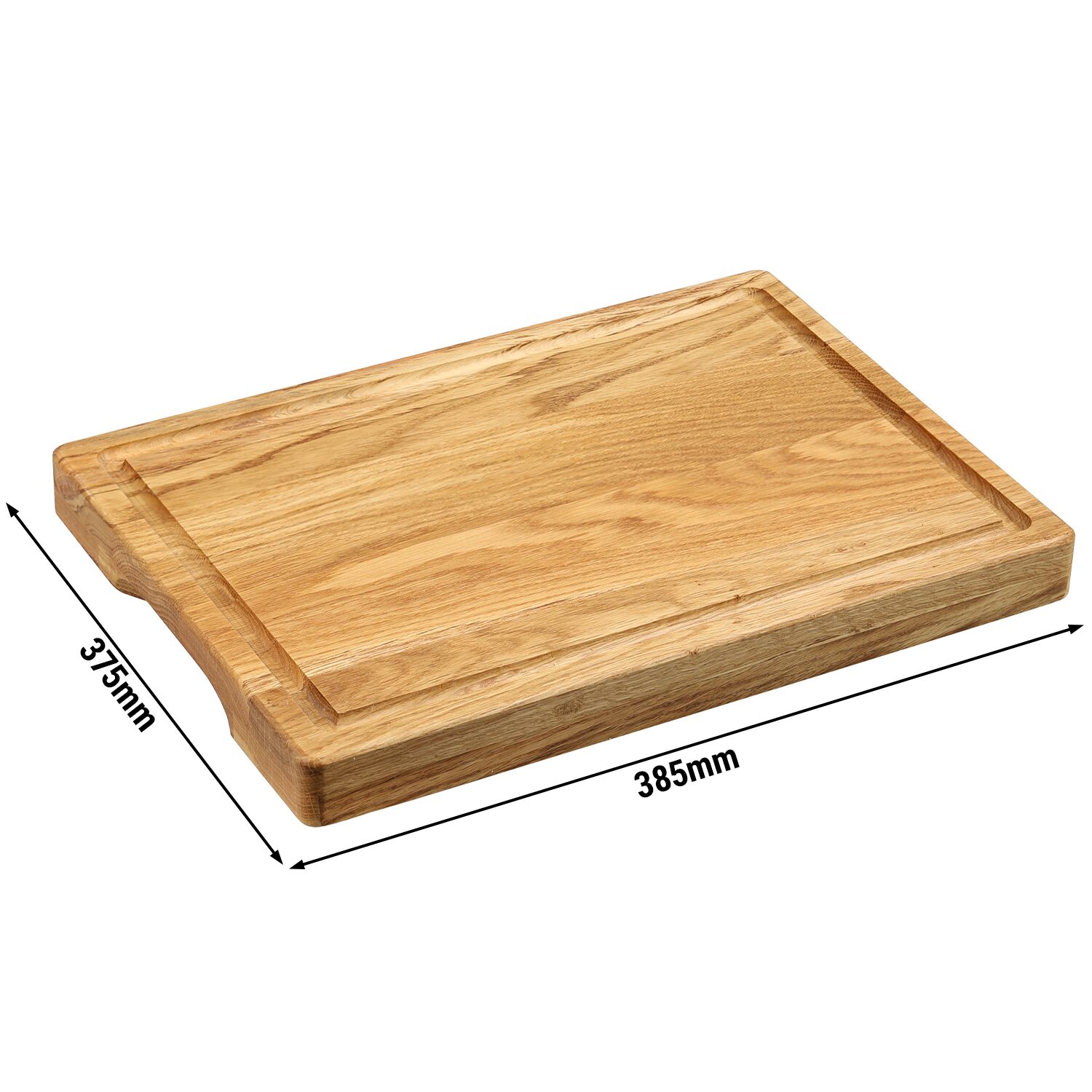 (3 pieces) Cutting board - 375x385x35mm