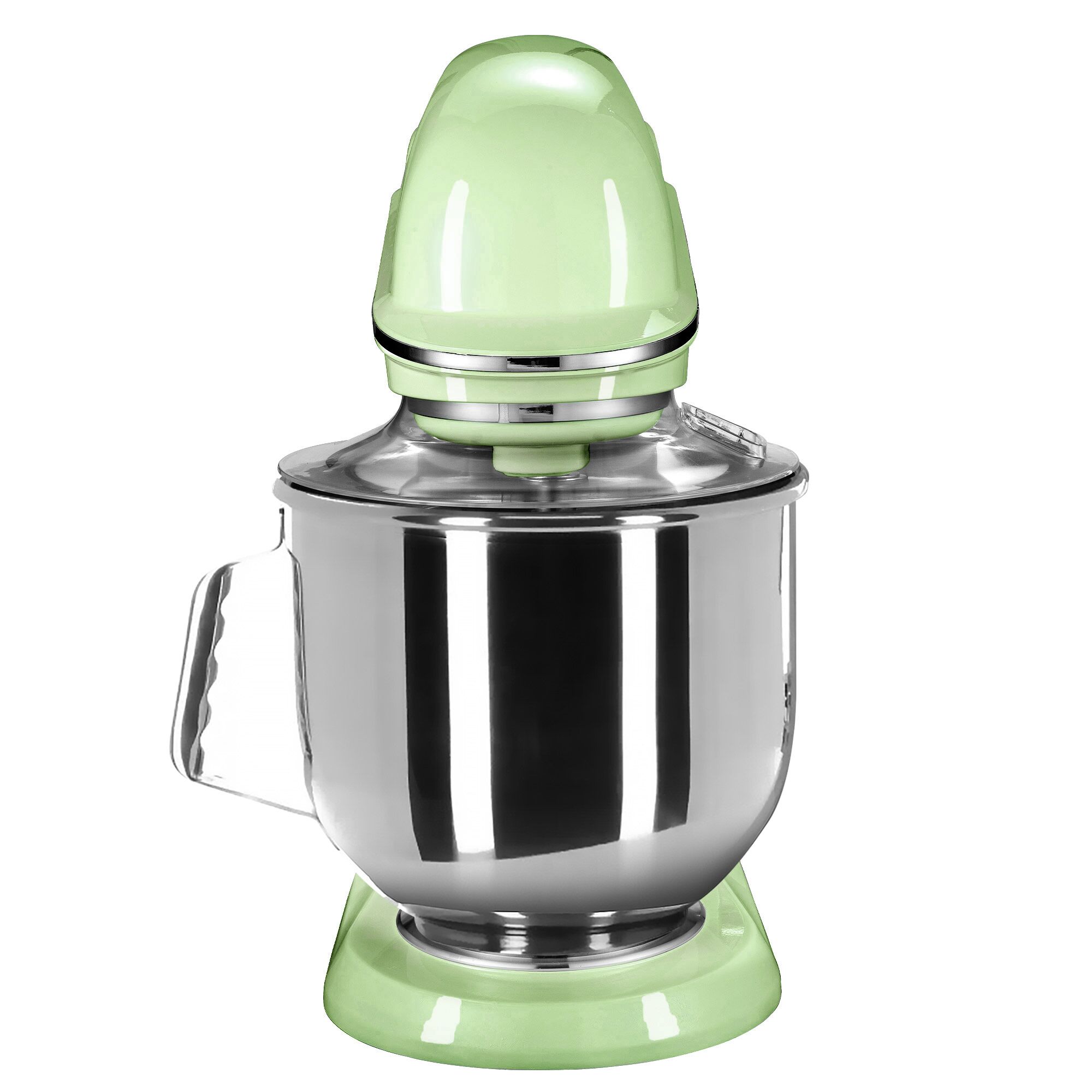 Batteur-mélangeur planétaire professionnel - 7L - 350W - incl. 3 outils - Mint vert