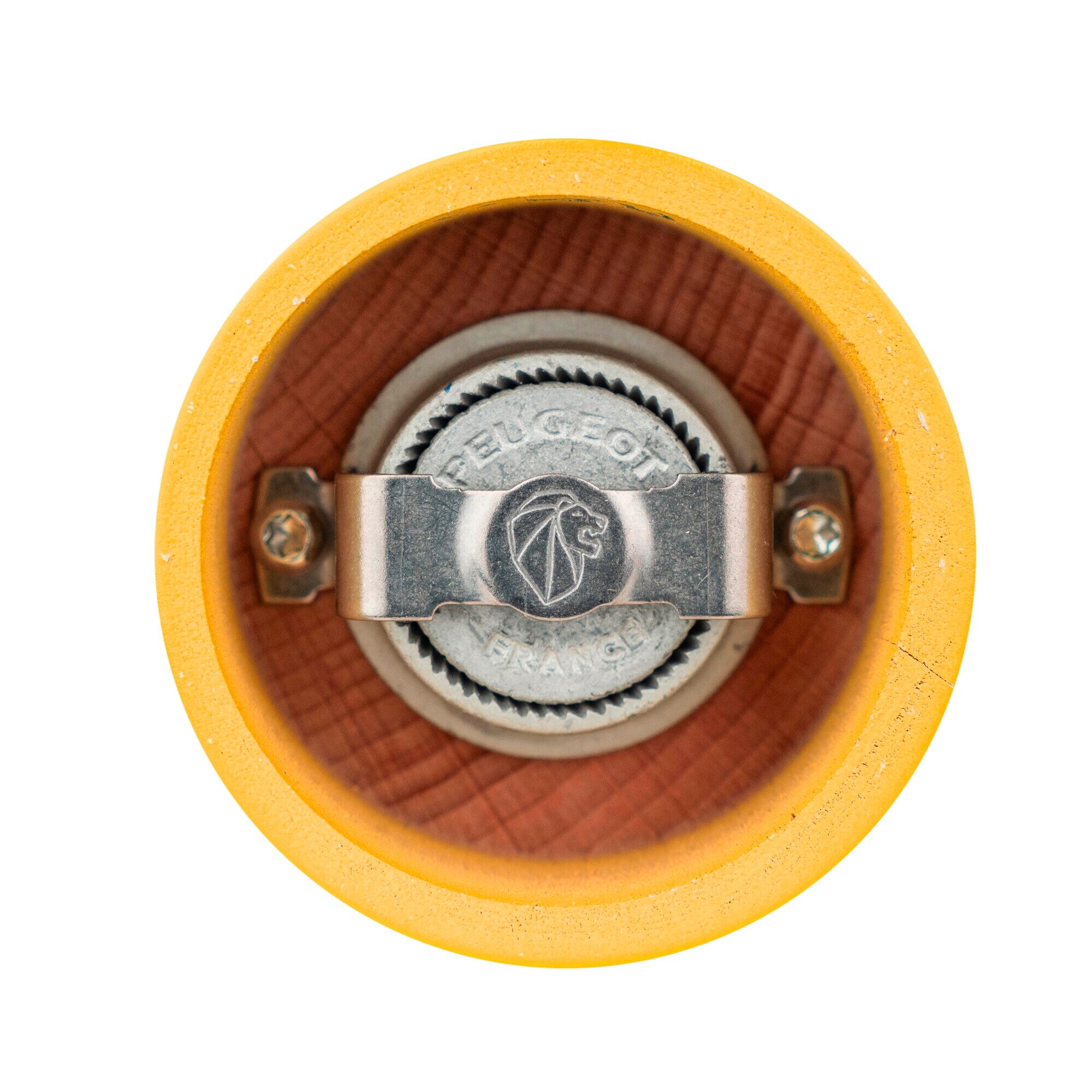 (6 pièces) PEUGEOT | BISTRORAMA – Moulin à poivre –  Bois – Jaune safran – Hauteur : 100 mm