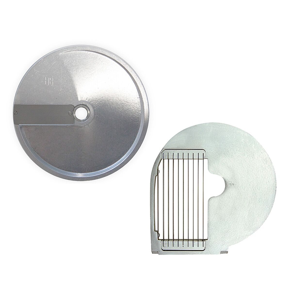 Disques pour coupe-légumes GSA5 - Pommes & Disque à tige - 8x8mm / Émincé 8mm - Ø 220mm