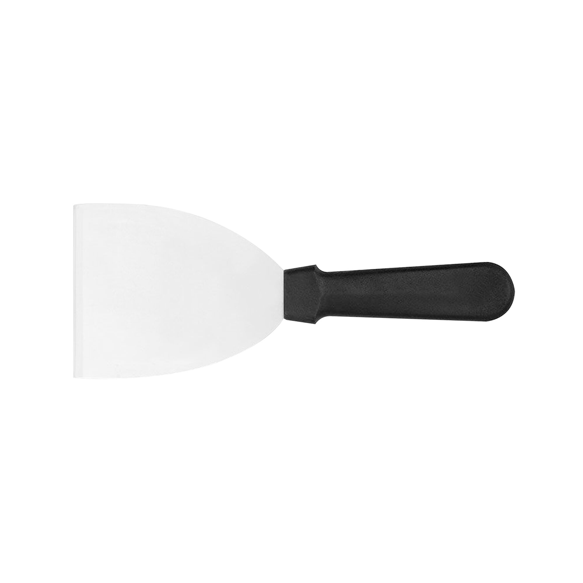 Couteau spatule droit - Acier inoxydable - Lame : 120x100mm - Longueur : 250mm