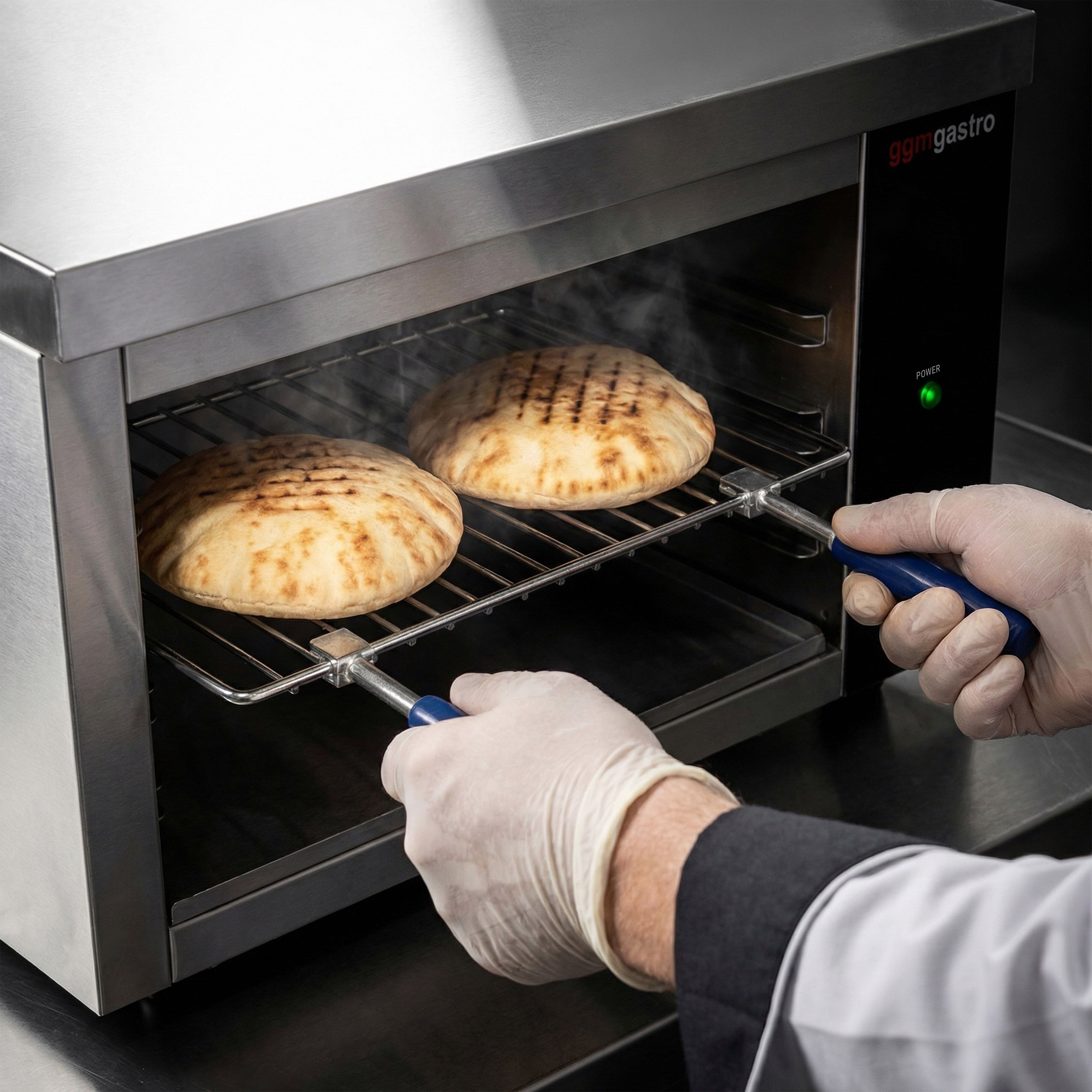 Four à pita électrique / salamandre COMPACT – 2,2 kW – 220 volts