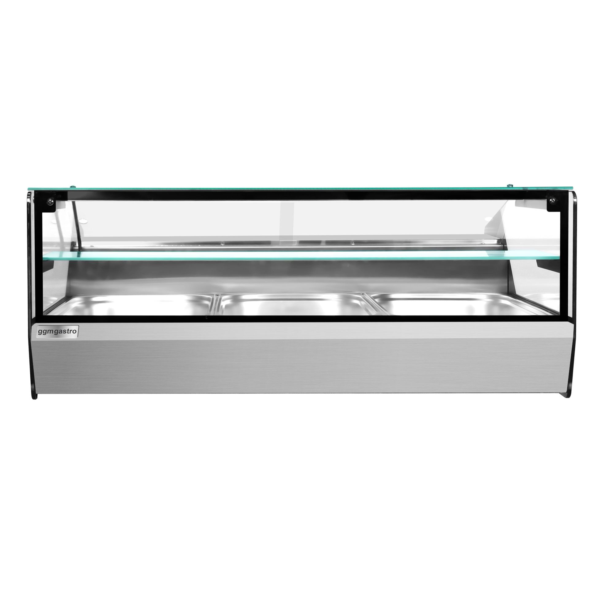 Vitrine chauffante – 1000 mm – 400 watts – 3 × GN 1/1