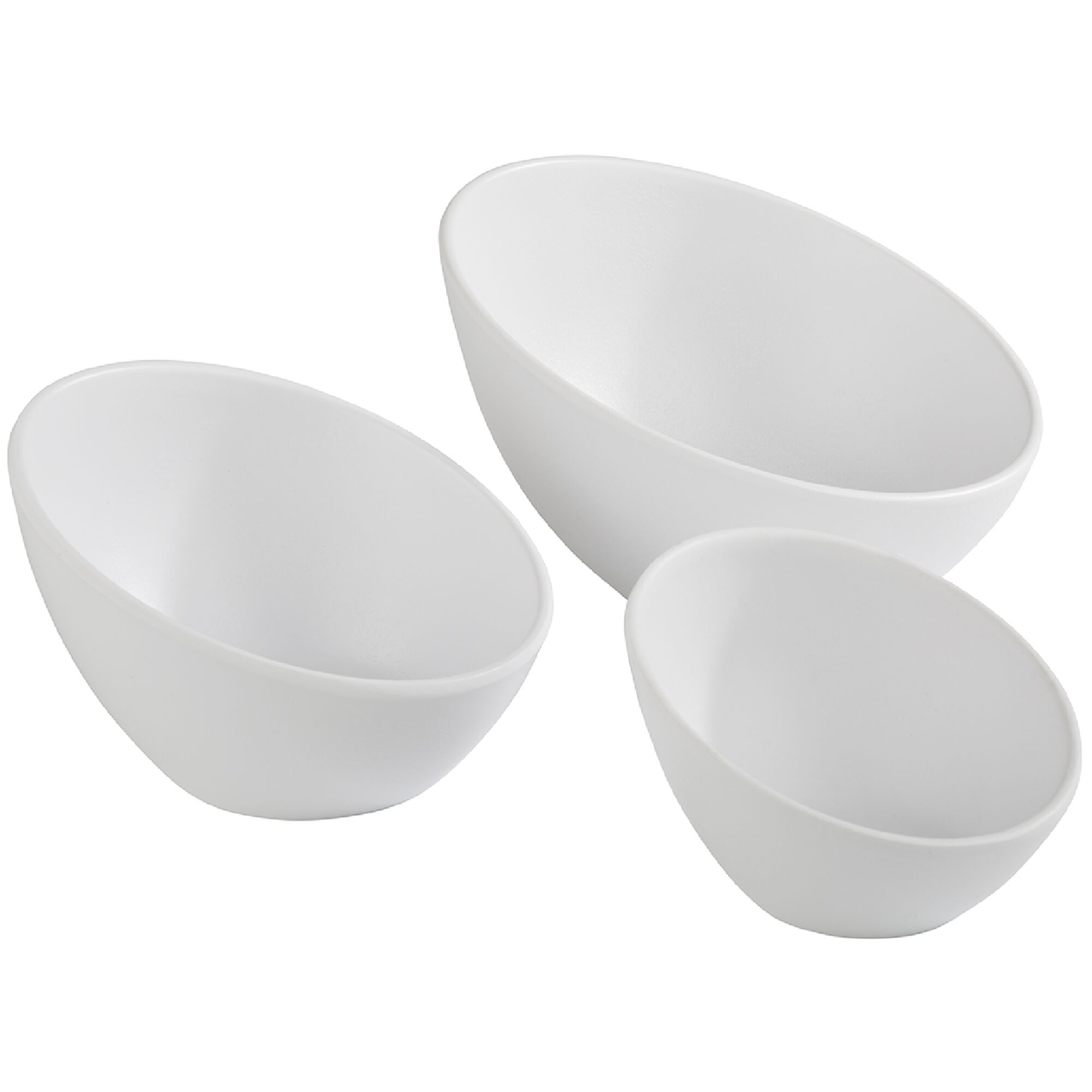 (6 pièces) Coupelles à sauce - ZEN - Melamine - 80 ml - Ø 100 mm - Blanc