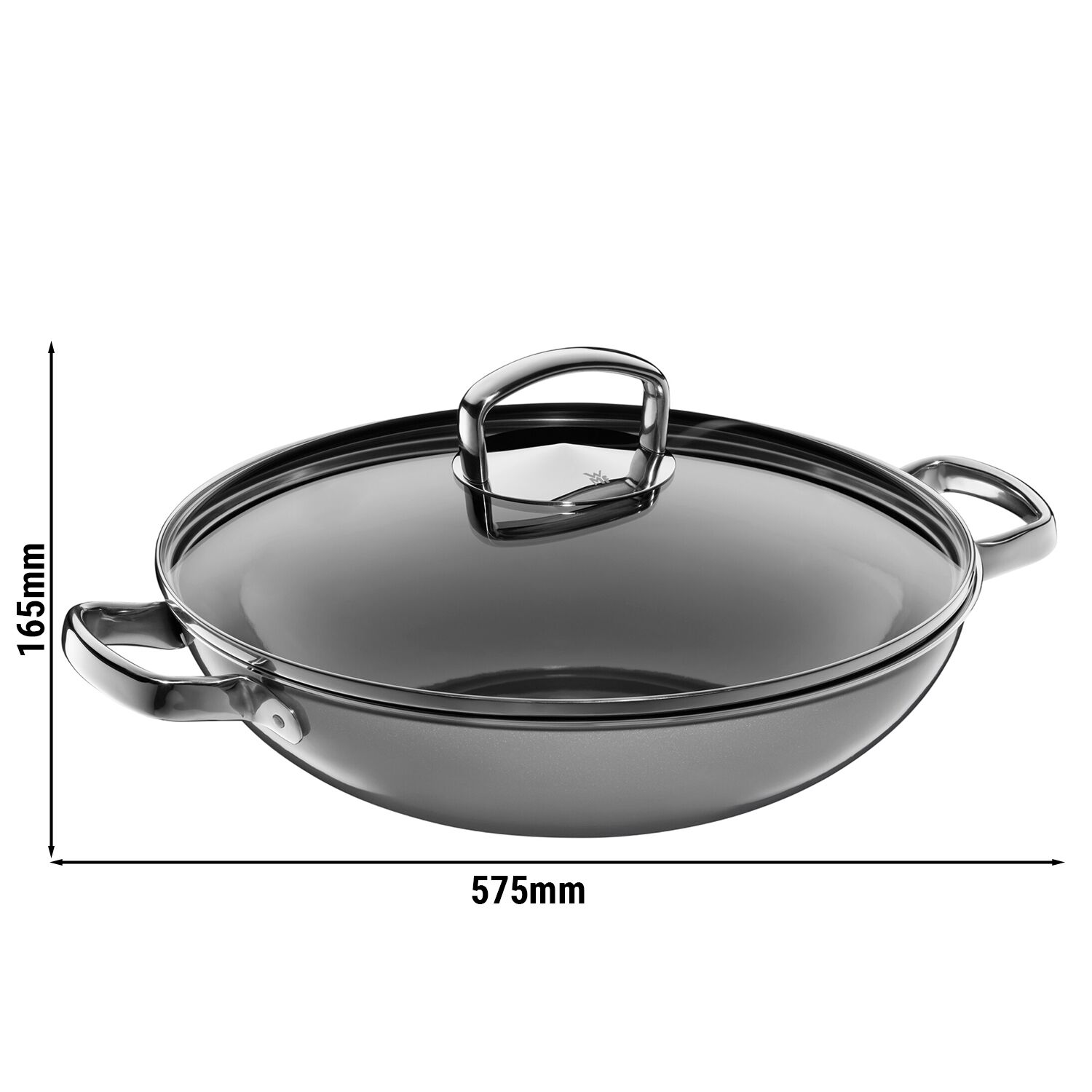 WMF | Fusiontec Mineral – Wok – Ø 320 mm – 5 litres – Platinum