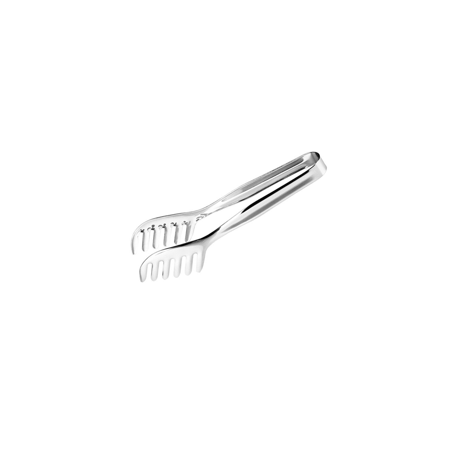 (4 pcs) Pince à spaghetti - Embouts dentelés - Longueur : 210mm - Acier inoxydable
