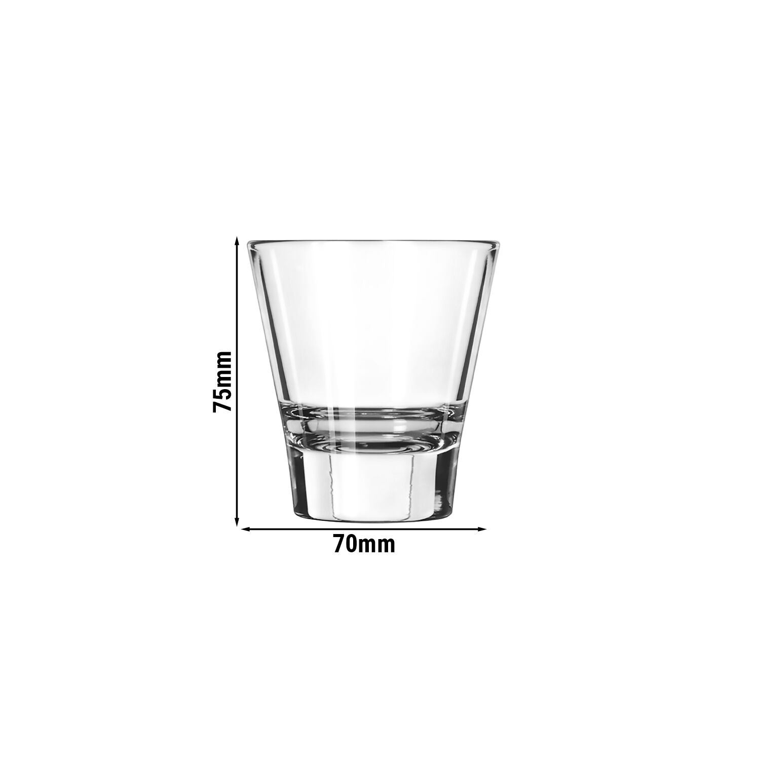 (12 pièces) LIBBEY | ENDEAVOR - Verre à expresso - 111 ml