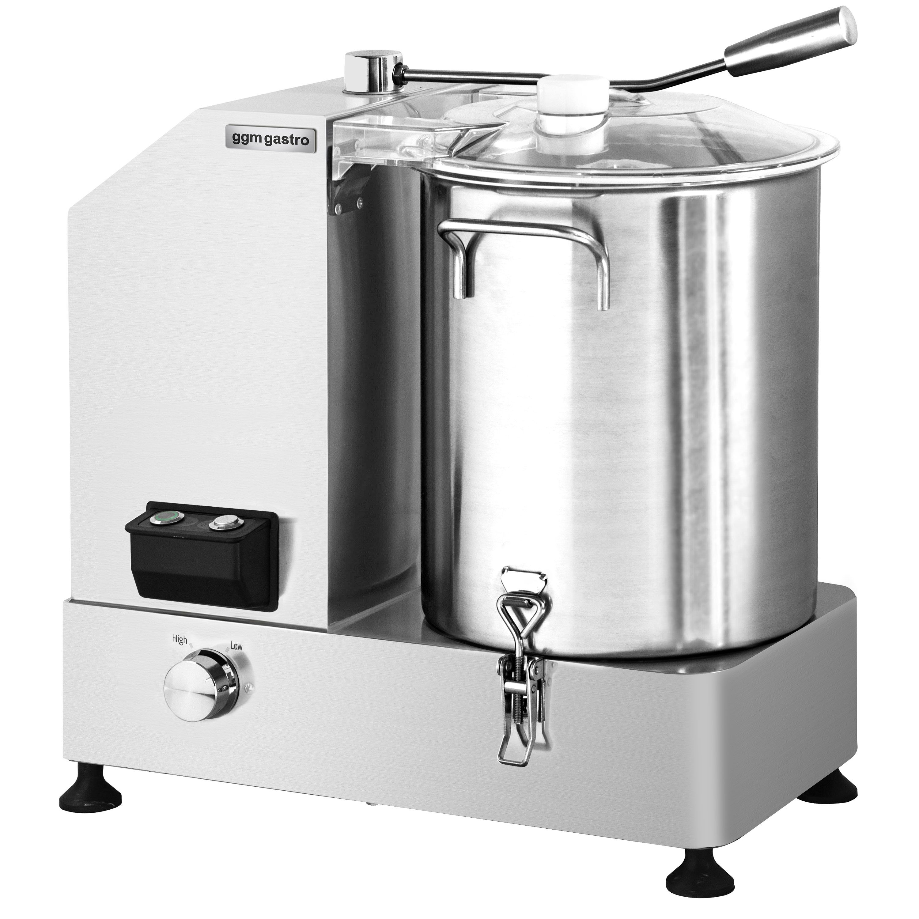 Cutter végétarien – 12 litres – 1,8 kW – 230 volts – 1100-2800 tr/min