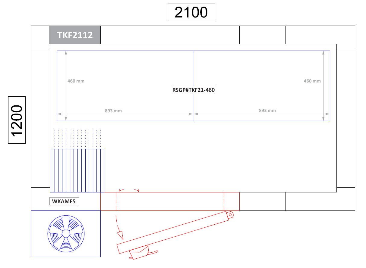 Rayonnage modulaire en aluminium - 1786x460mm - Capacité de charge:600kg