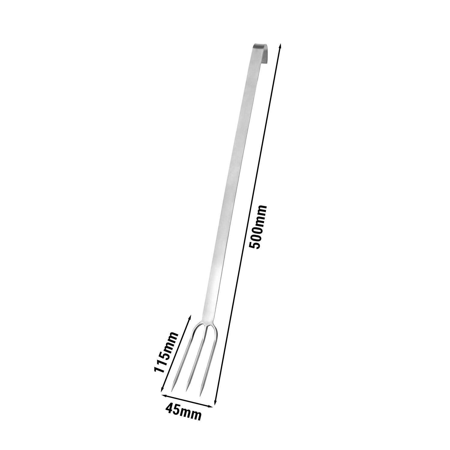 (4 pcs) Fourchette à découper - 500mm - 3 dents