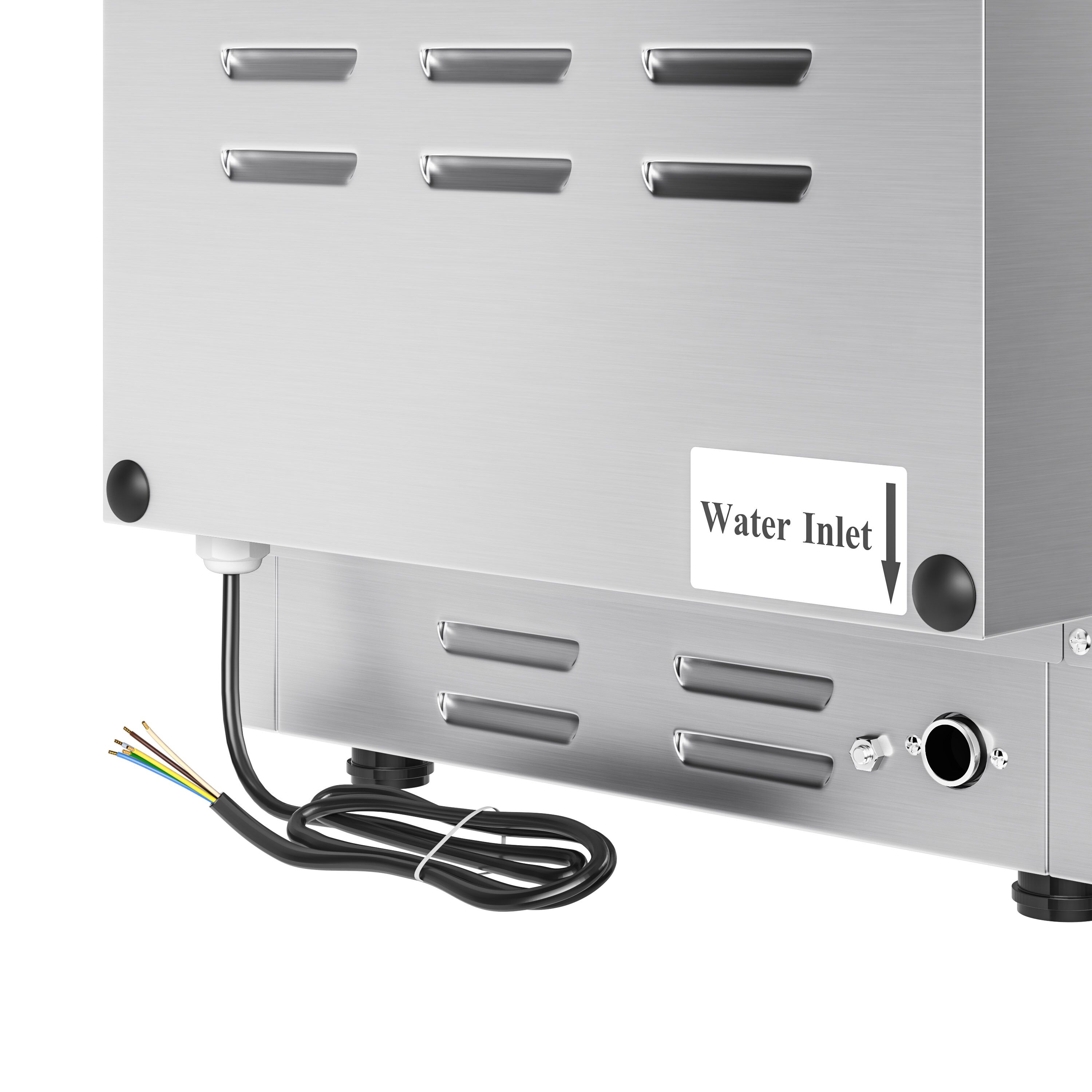 Cuiseur à pâtes électrique avec robinet – 18 L – 4,5 kW