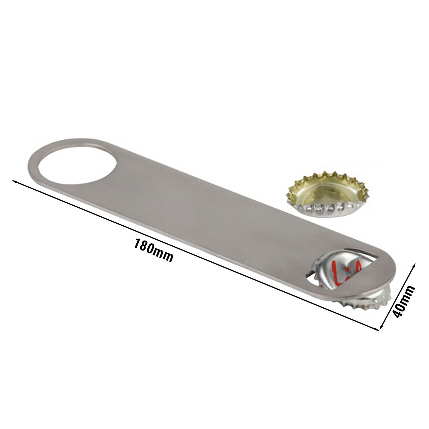 (6 pcs) Décapsuleur - Professionnel - Acier inoxydable - 180mm - Magnétique