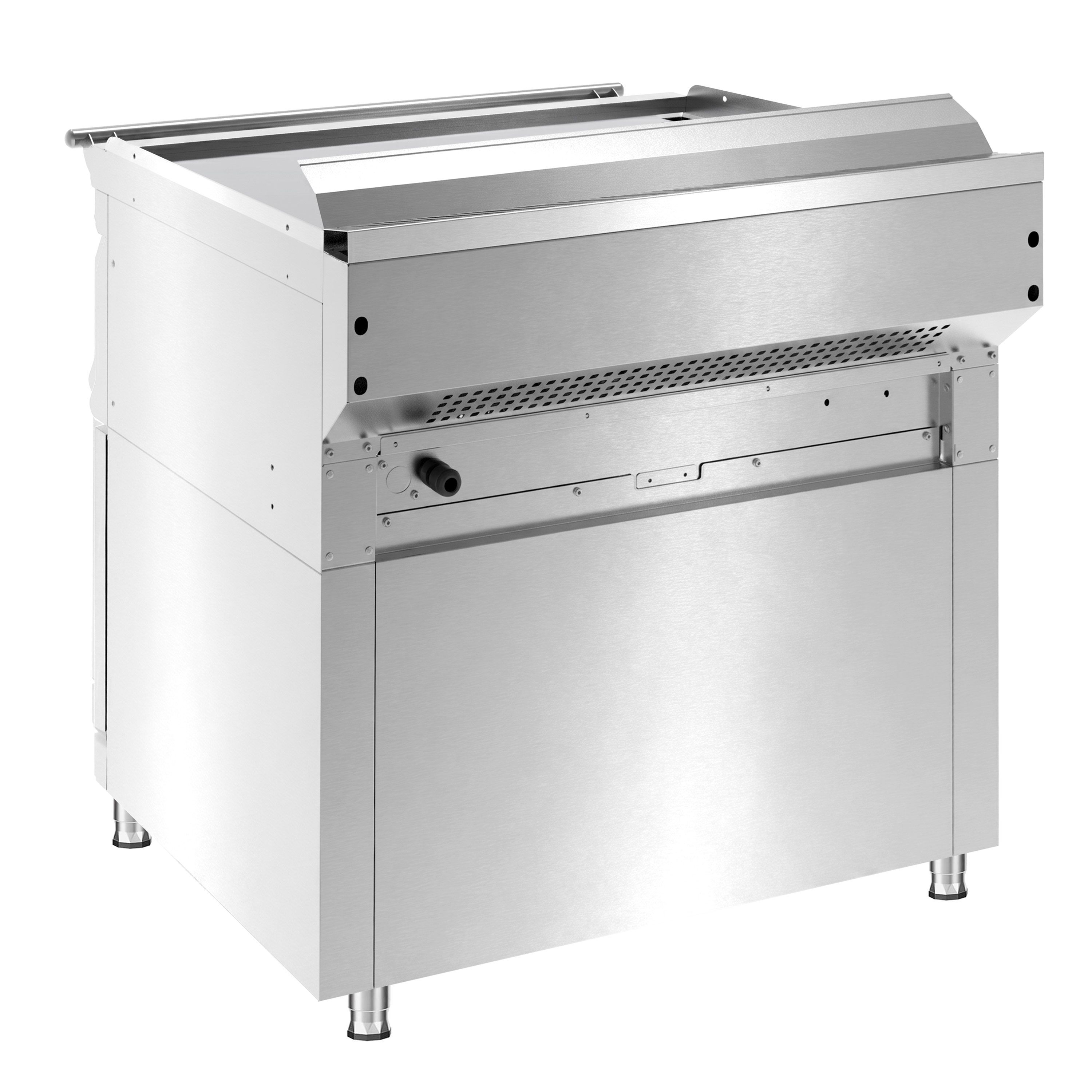 Plaque de cuisson électrique Teppanyaki - 9 kW - support inclus