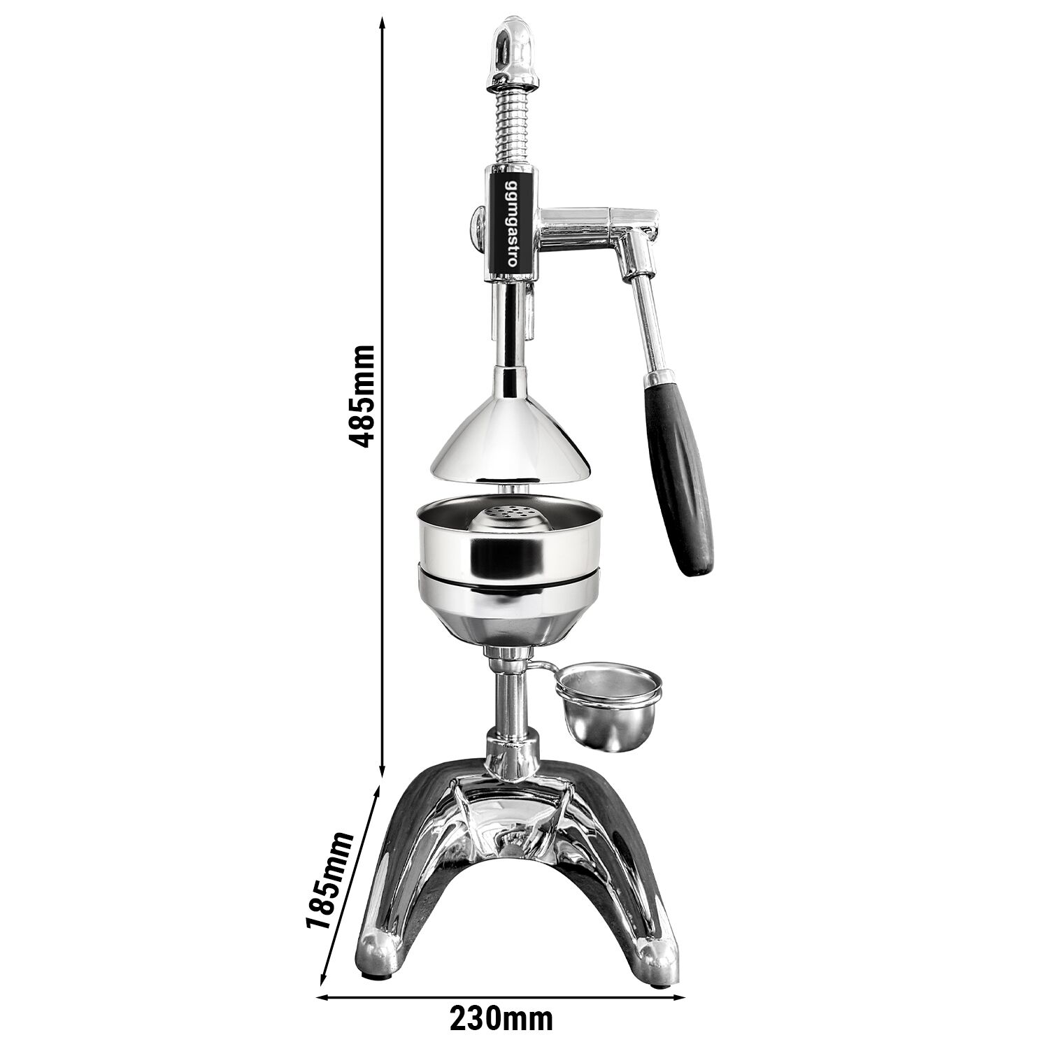 Presse-agrumes Manuelle - Chrome